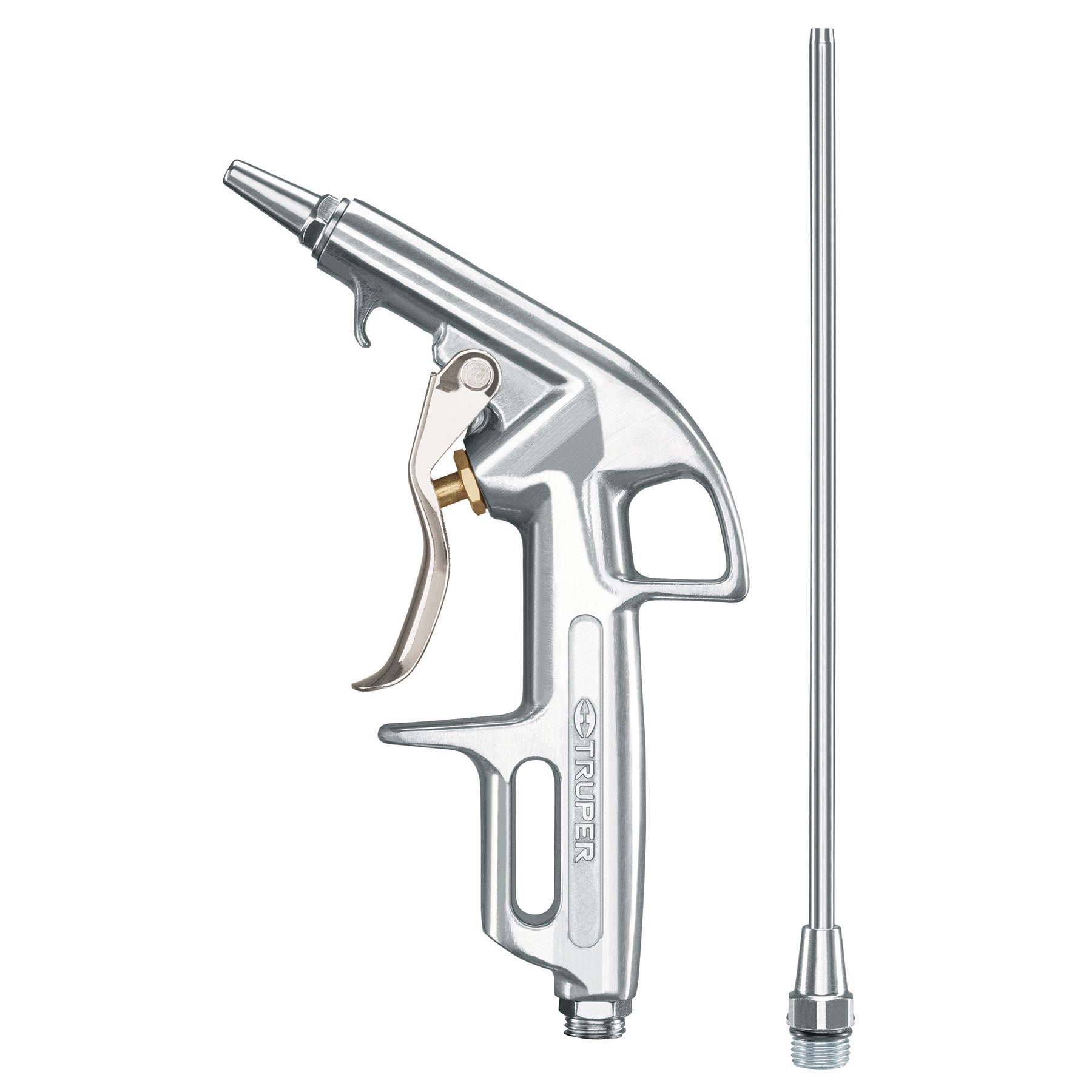 PISTOLA PARA SOPLETEAR CON 2 BOQUILLAS, TRUPER