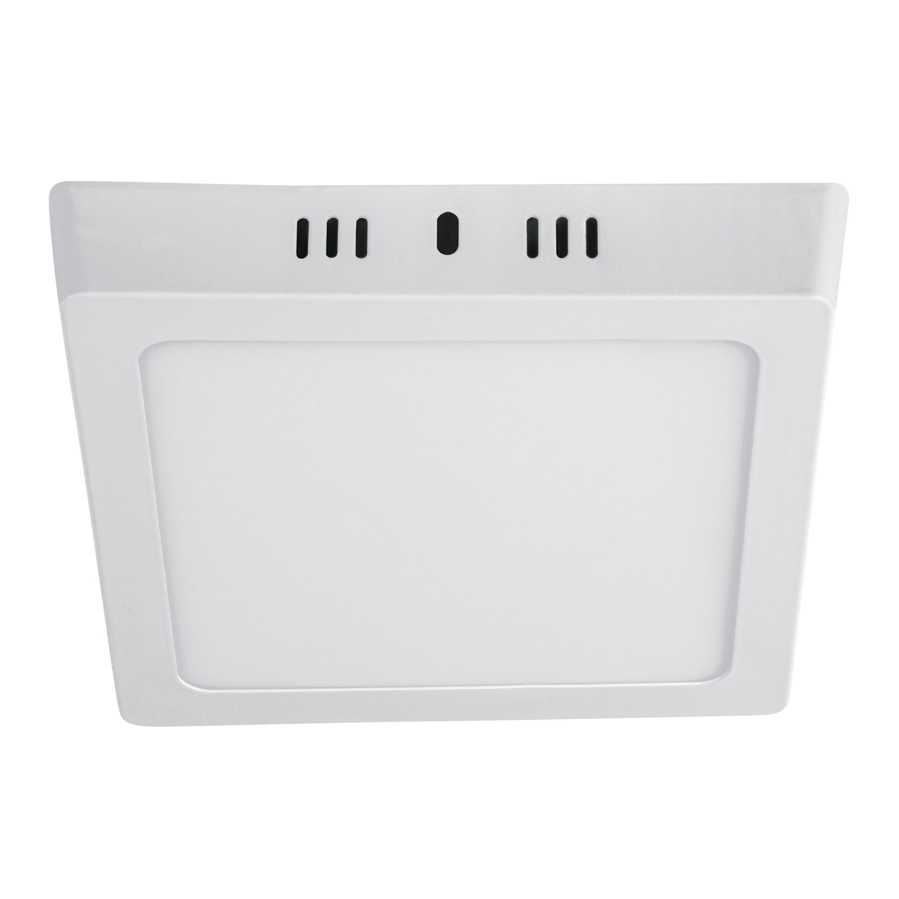 LUMINARIO CUADRADO TIPO PLAFÓN DE LED, LUZ DE DÍA, 12 W, COLOR BLANCO