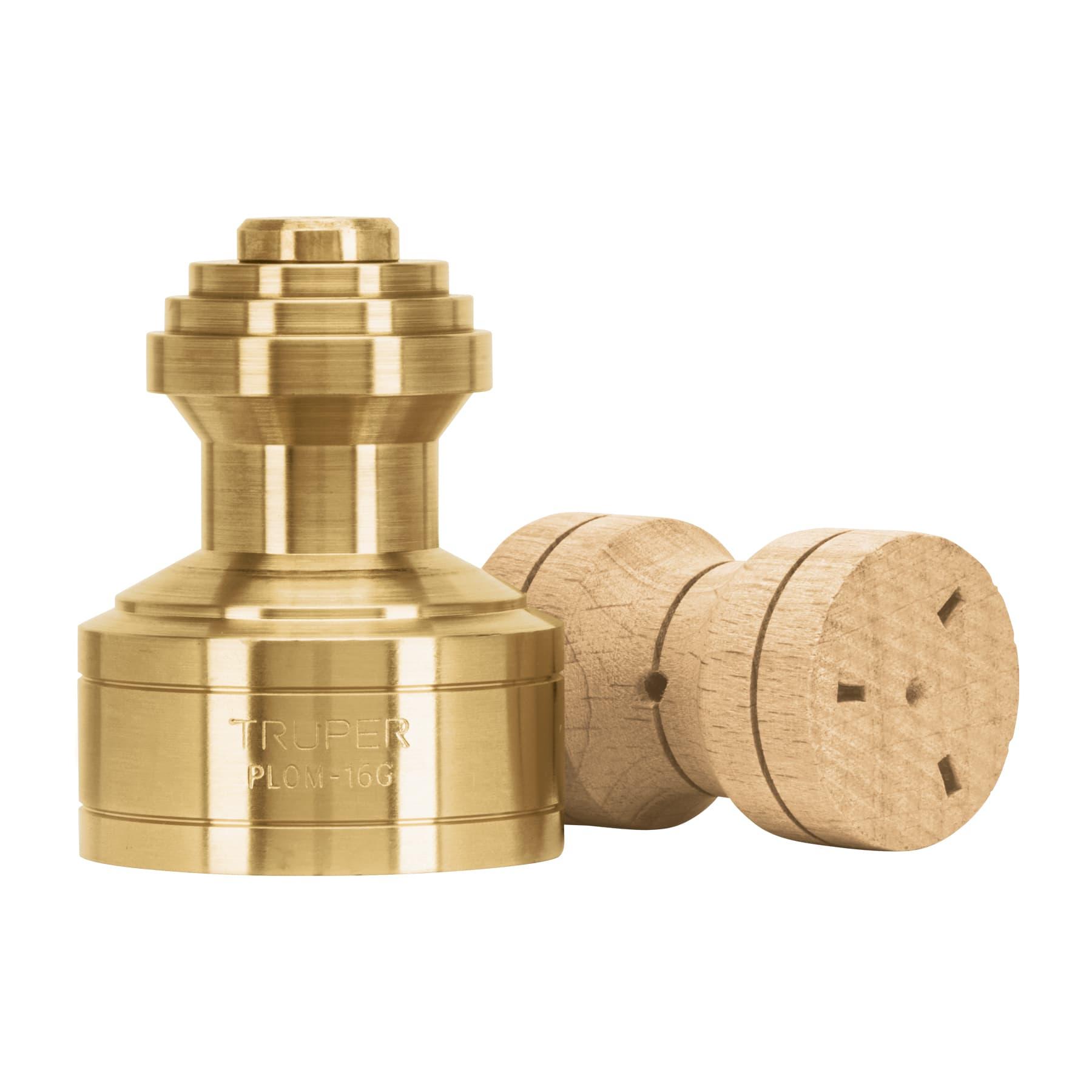 PLOMADA DE LATÓN 16 OZ TIPO GUATEMALA, TRUPER