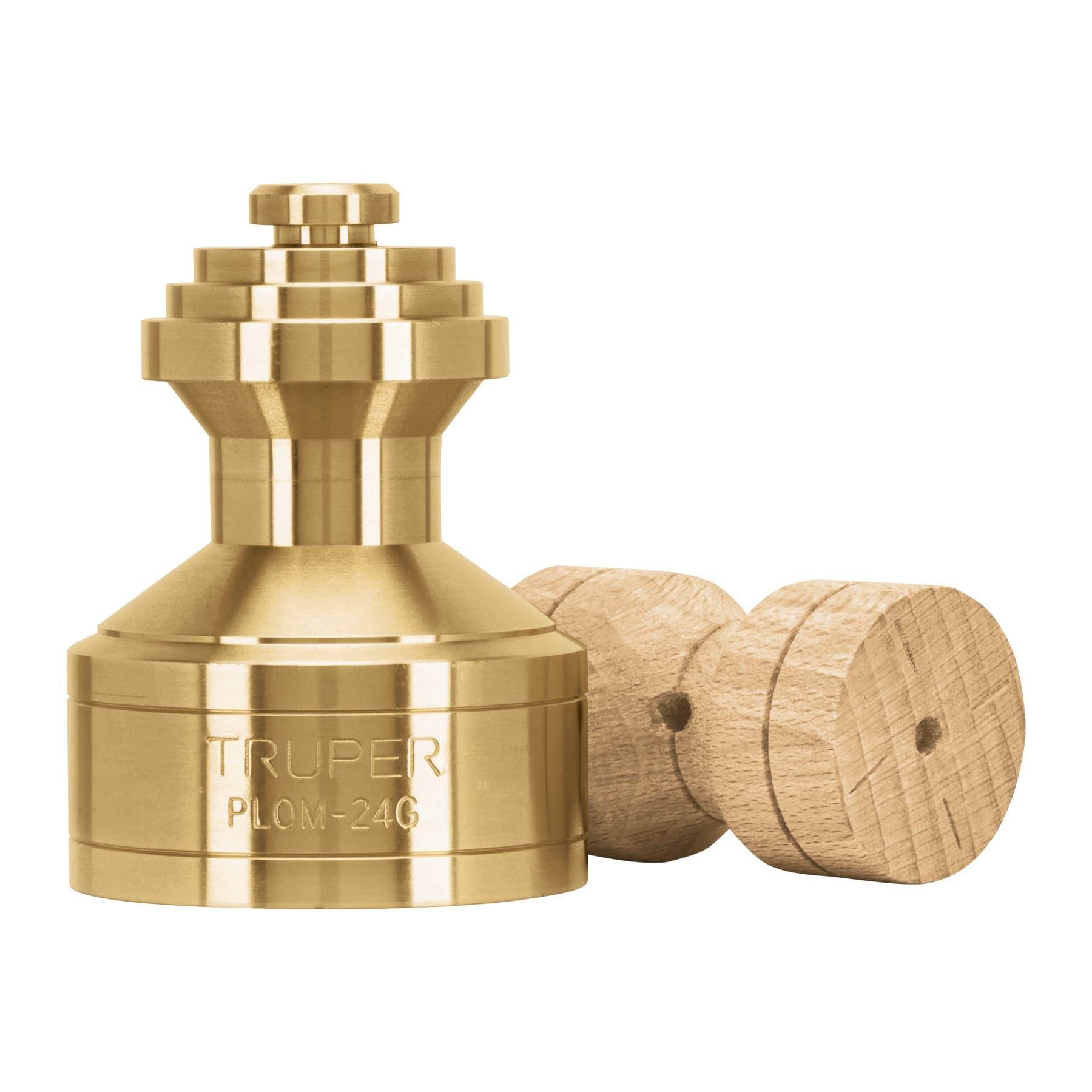 PLOMADA DE LATÓN 24 OZ TIPO GUATEMALA, TRUPER