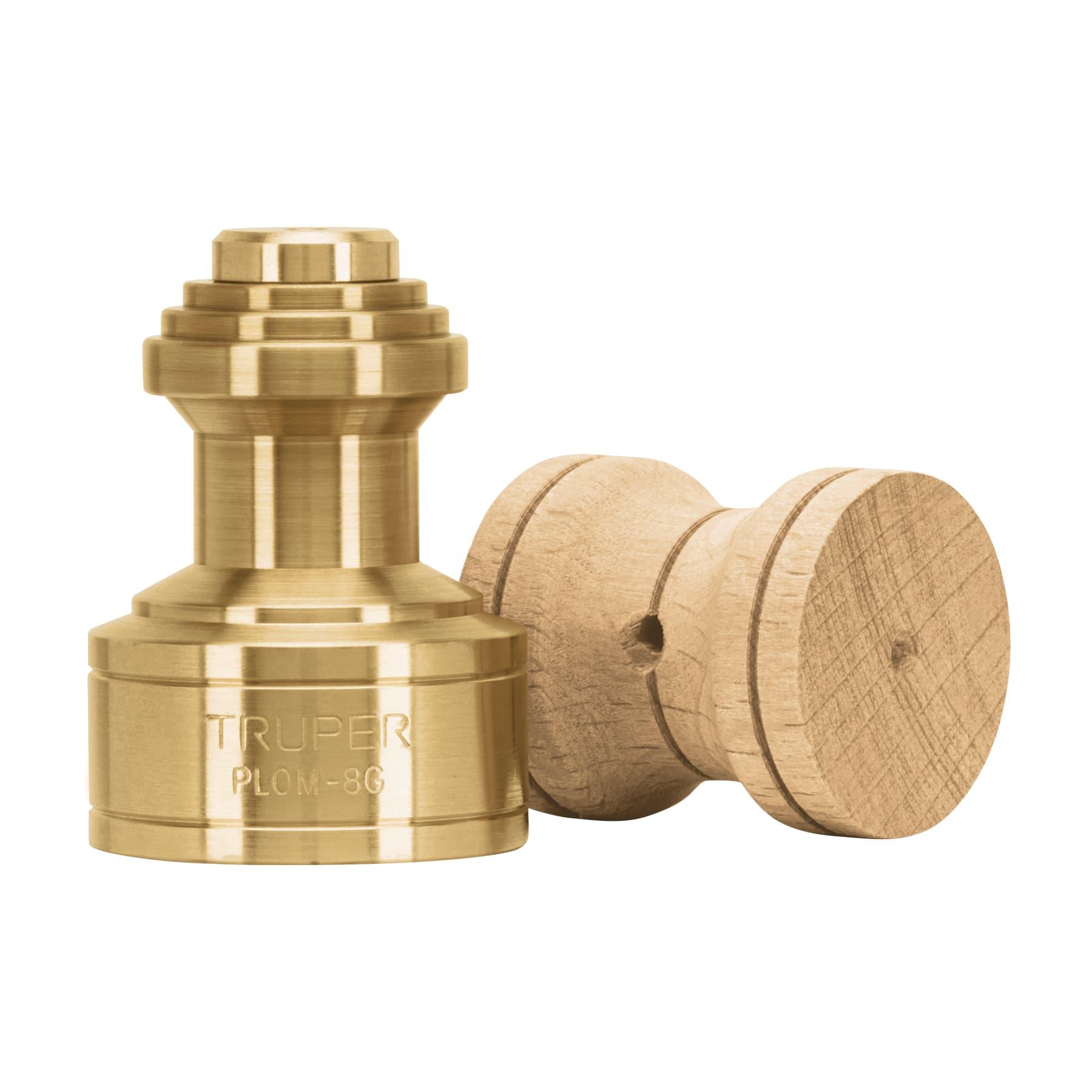 PLOMADA DE LATÓN 8 OZ TIPO GUATEMALA, TRUPER