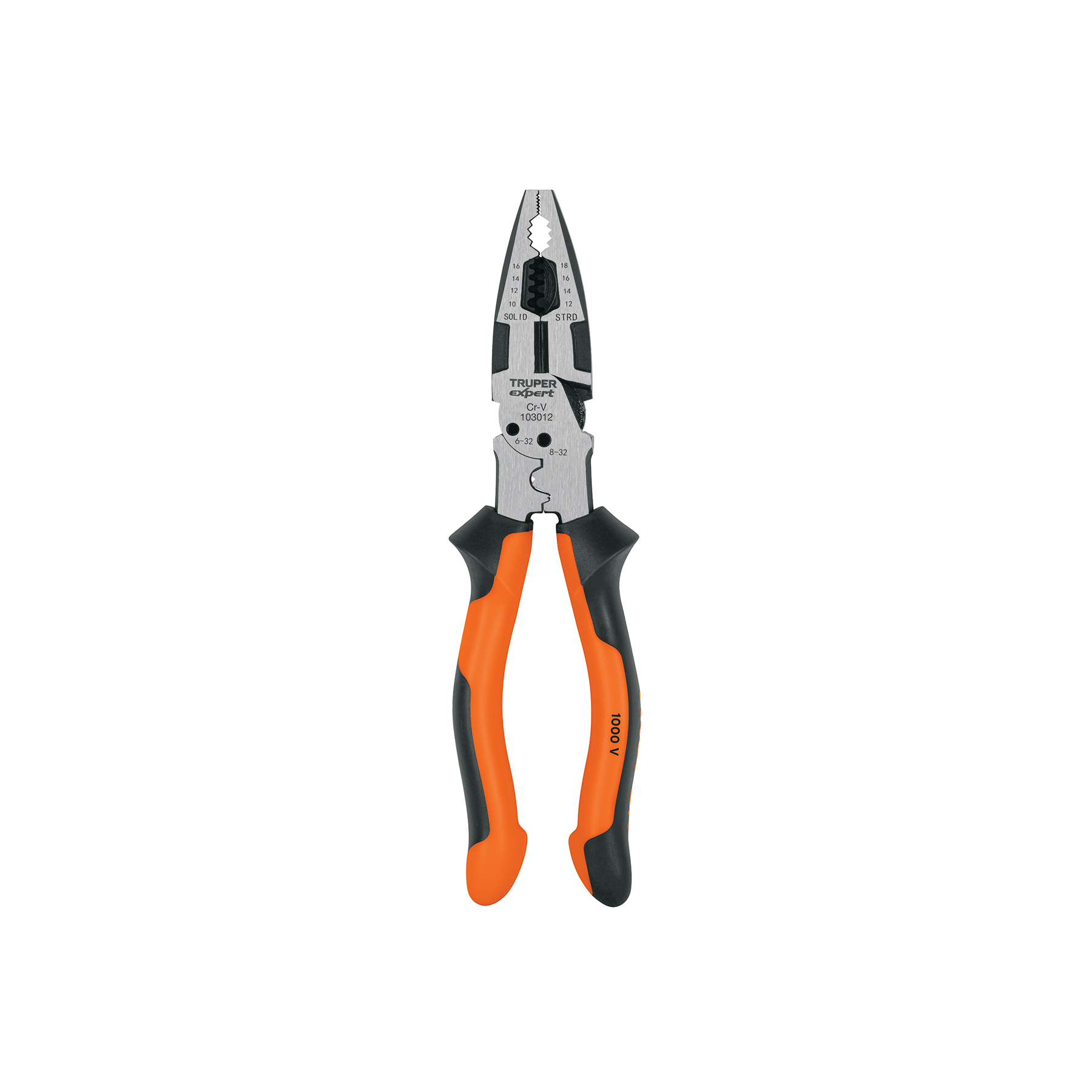 "PINZA MULTIUSO 8"" ELECTRICISTA, COMFORT GRIP"