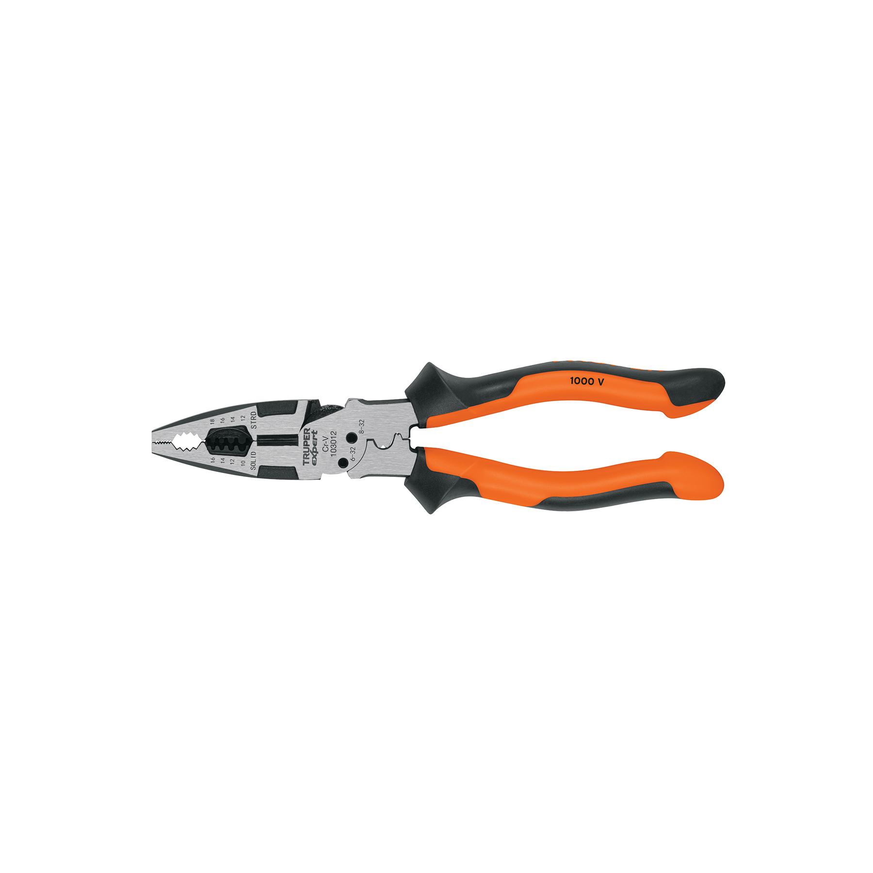 "PINZA MULTIUSO 8"" ELECTRICISTA, COMFORT GRIP"