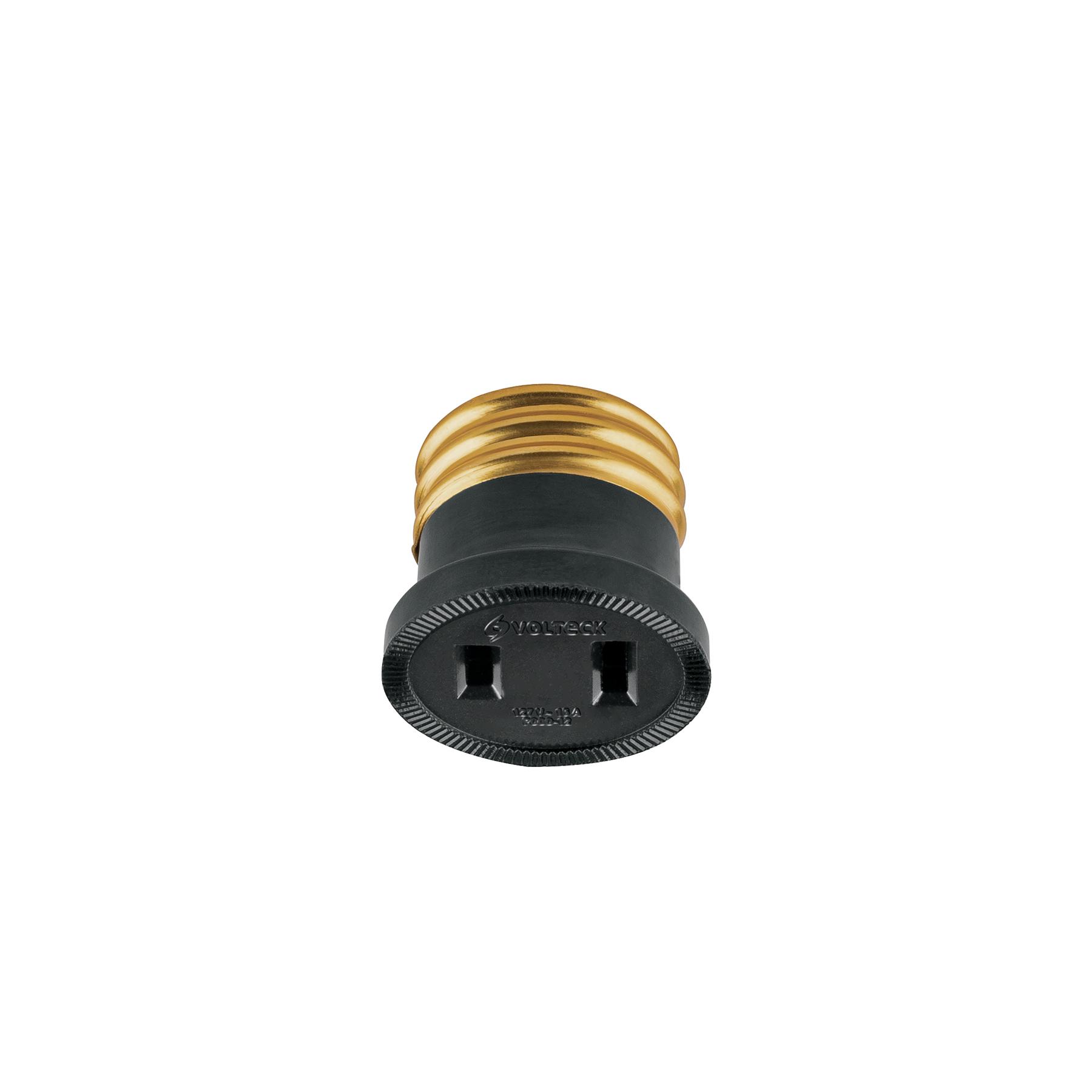 ADAPTADOR DE PORTALÁMPARA A CONTACTO, VOLTECK