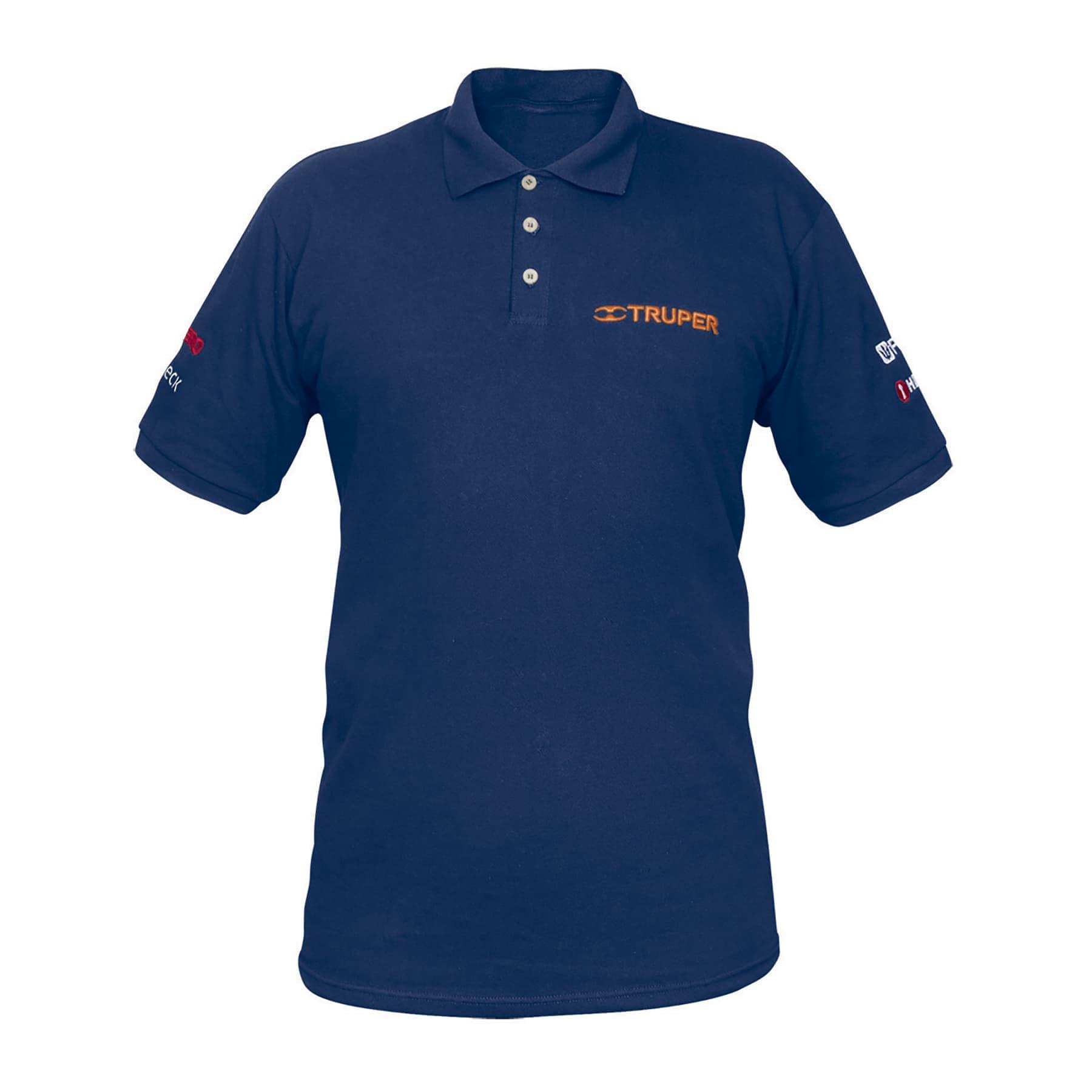 PLAYERA POLO AZUL, PARA CABALLERO, TALLA EG, TRUPER