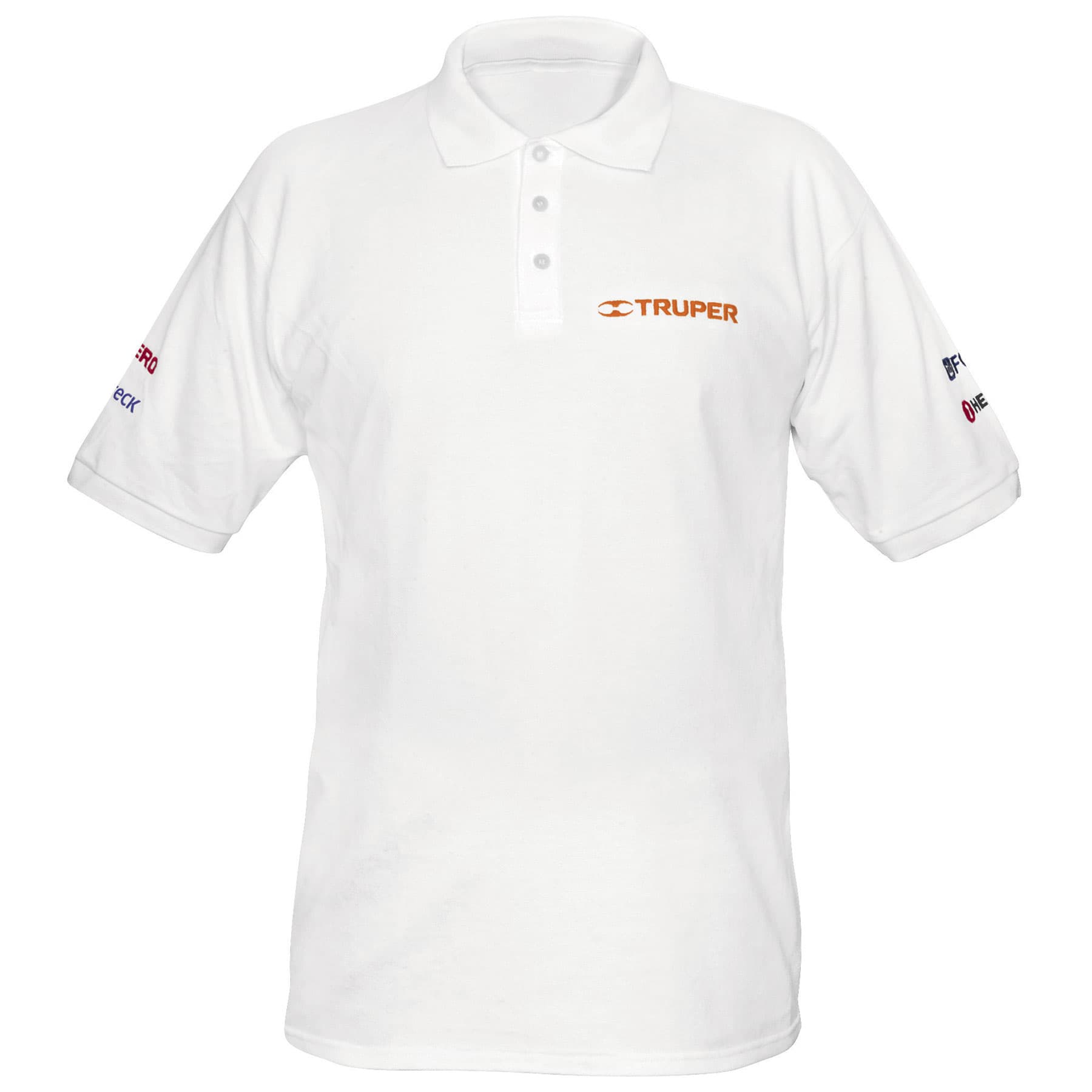 PLAYERA POLO BLANCA, PARA CABALLERO, TALLA EEG, TRUPER