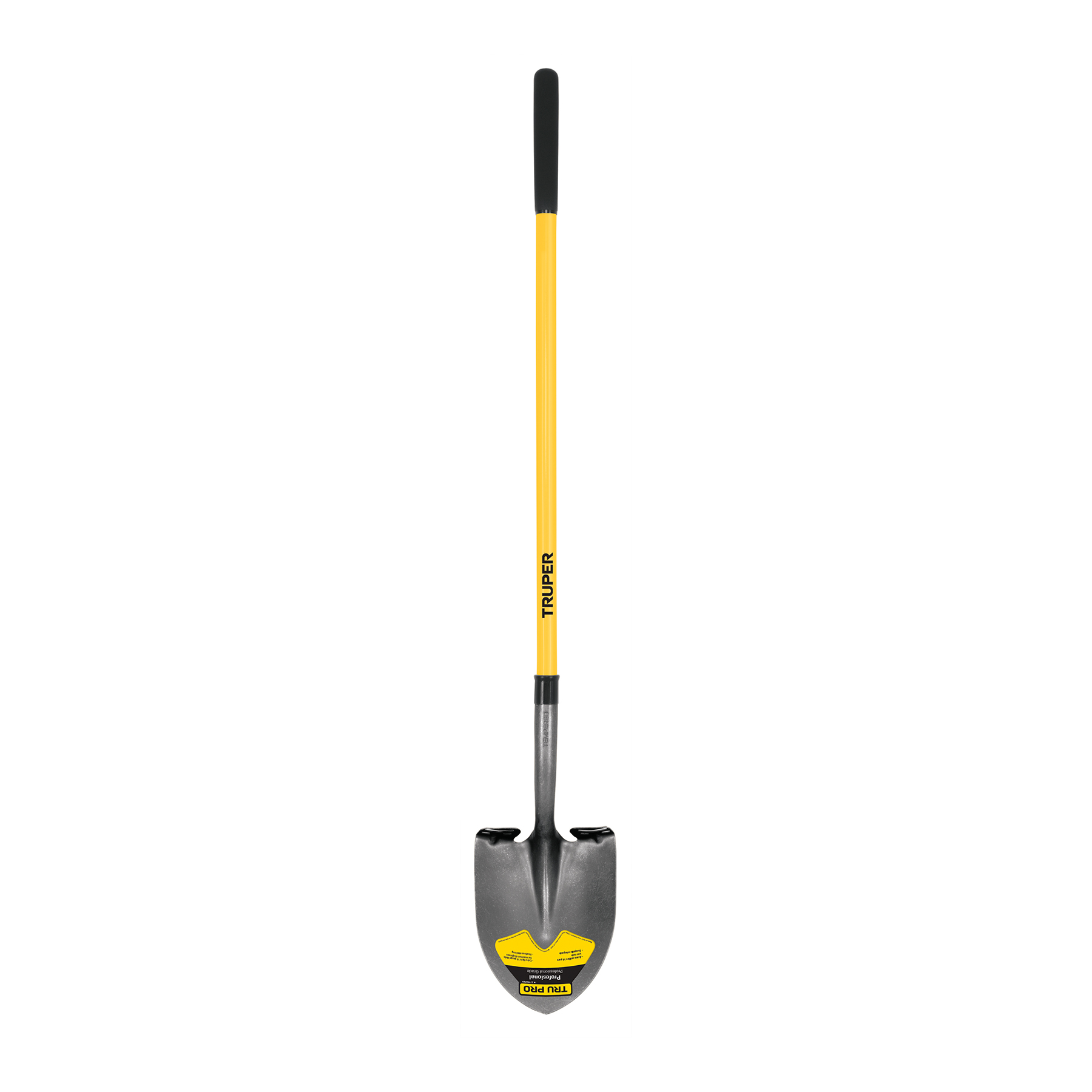 PALA REDONDA TRU GLASS, MANGO LARGO DE FIBRA DE VIDRIO