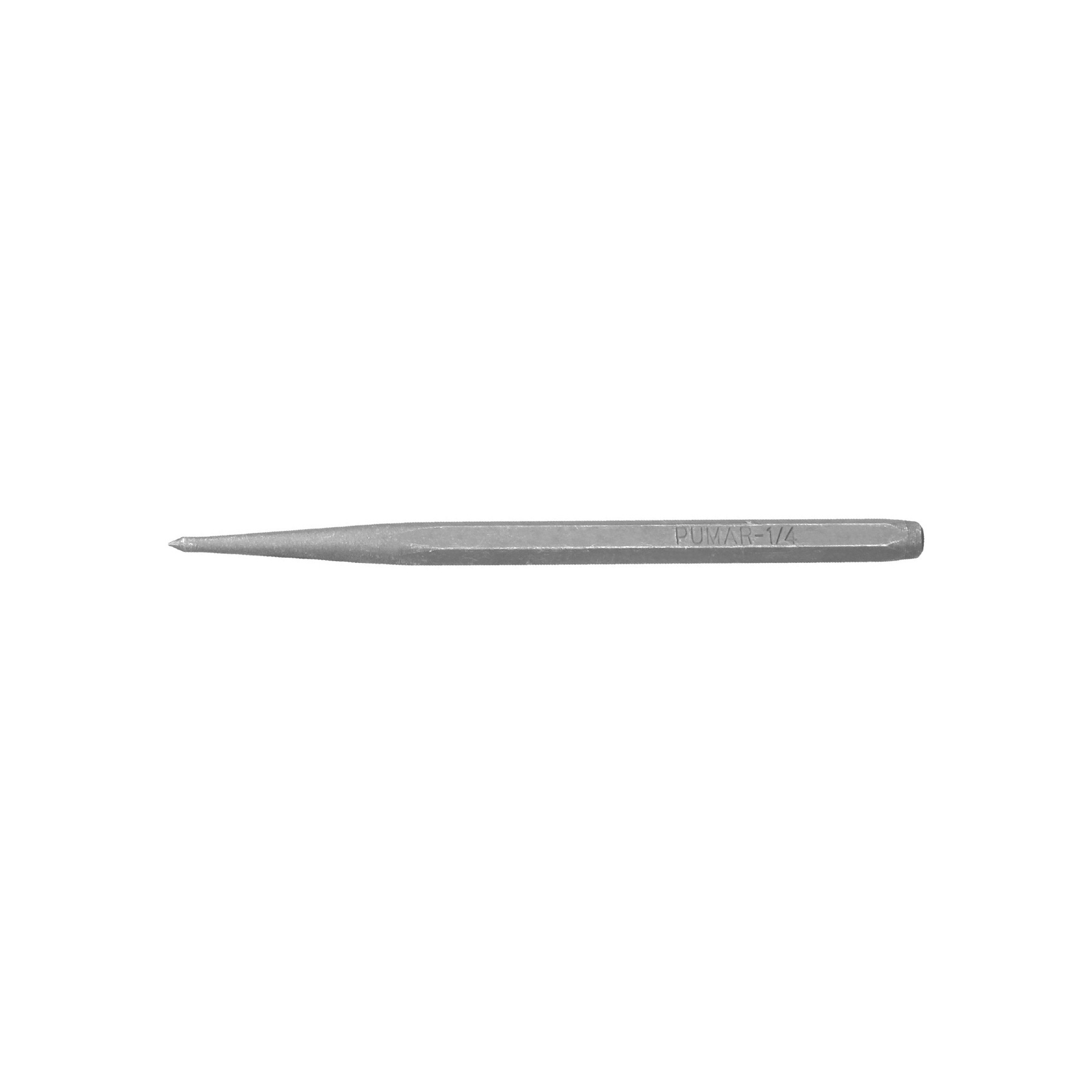 PUNZÓN 1/4' PARA MARCAR, LARGO 4-3/4', TRUPER
