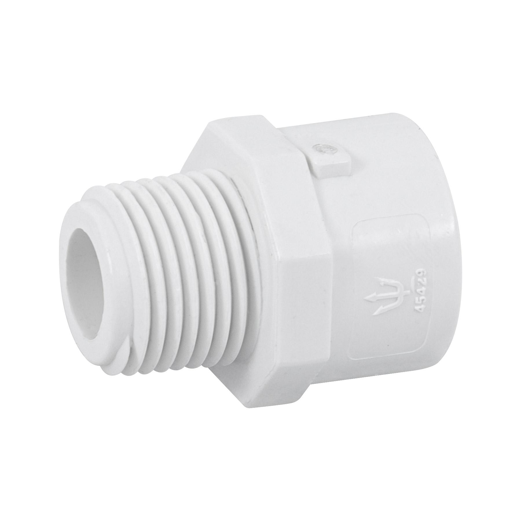 ADAPTADOR MACHO DE PVC DE 1/2', FOSET