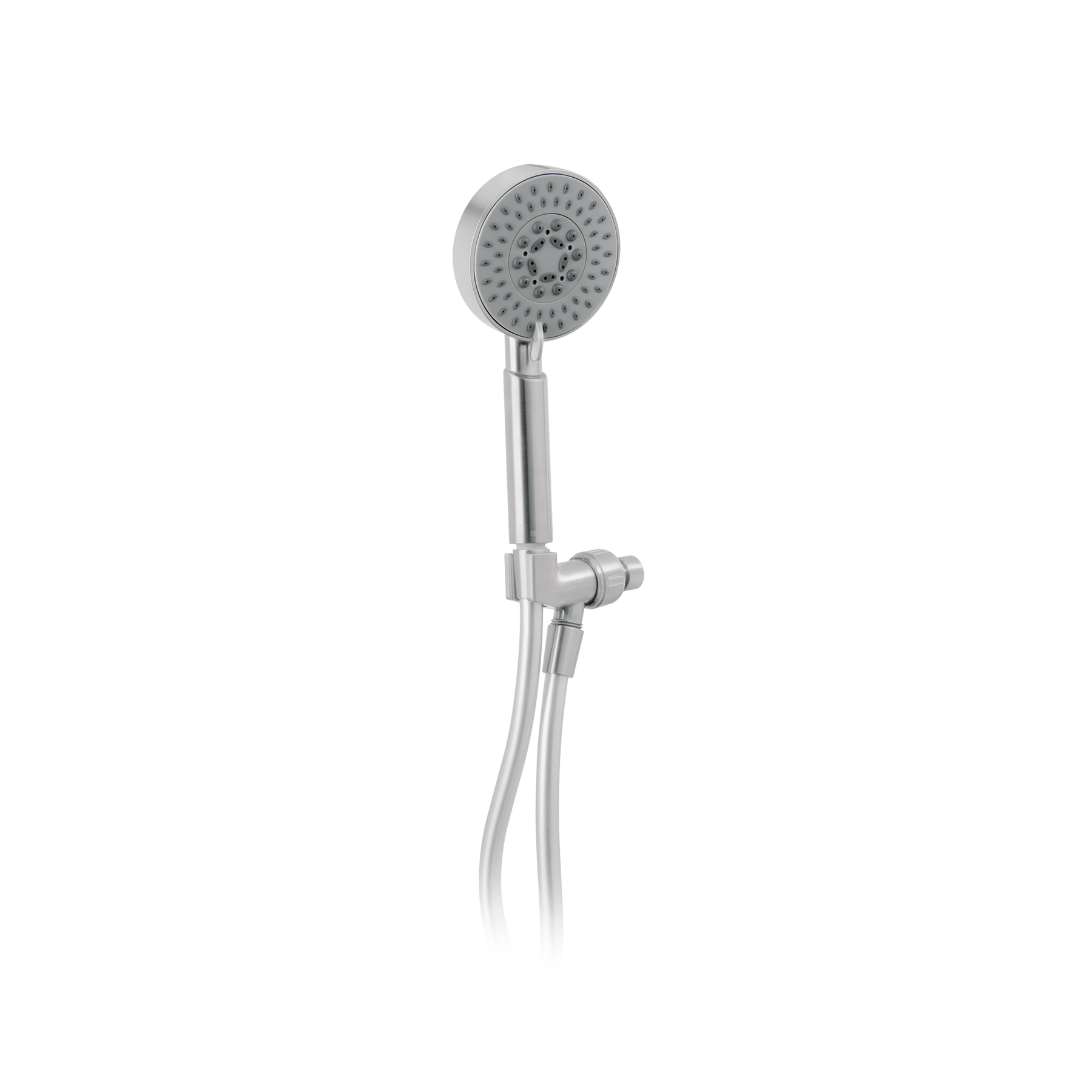 REGADERA SATÍN DE TELÉFONO 4' CON SOPORTE, FOSET ELEMENT