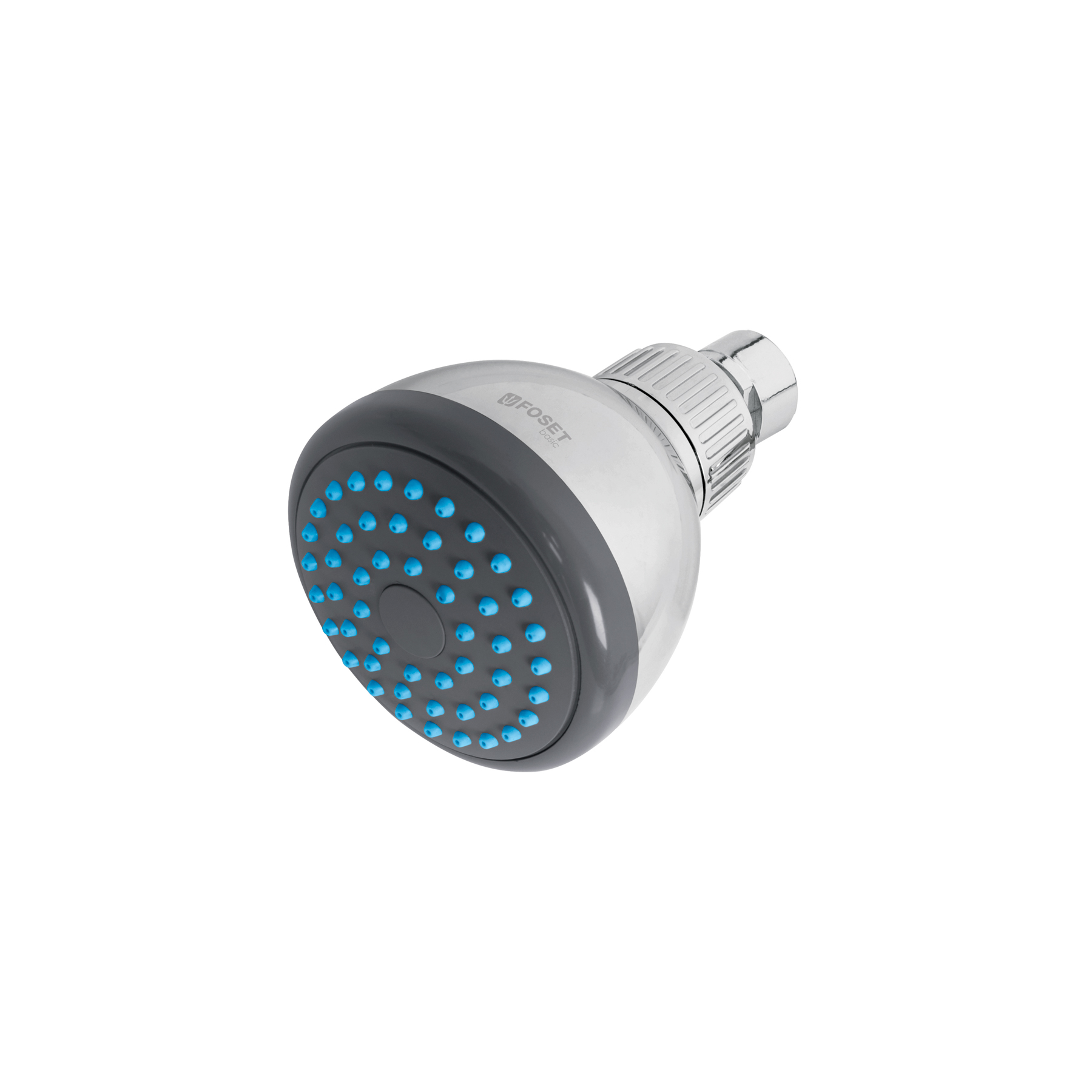 REGADERA REDONDA DE ABS 3' SIN BRAZO, FOSET BASIC