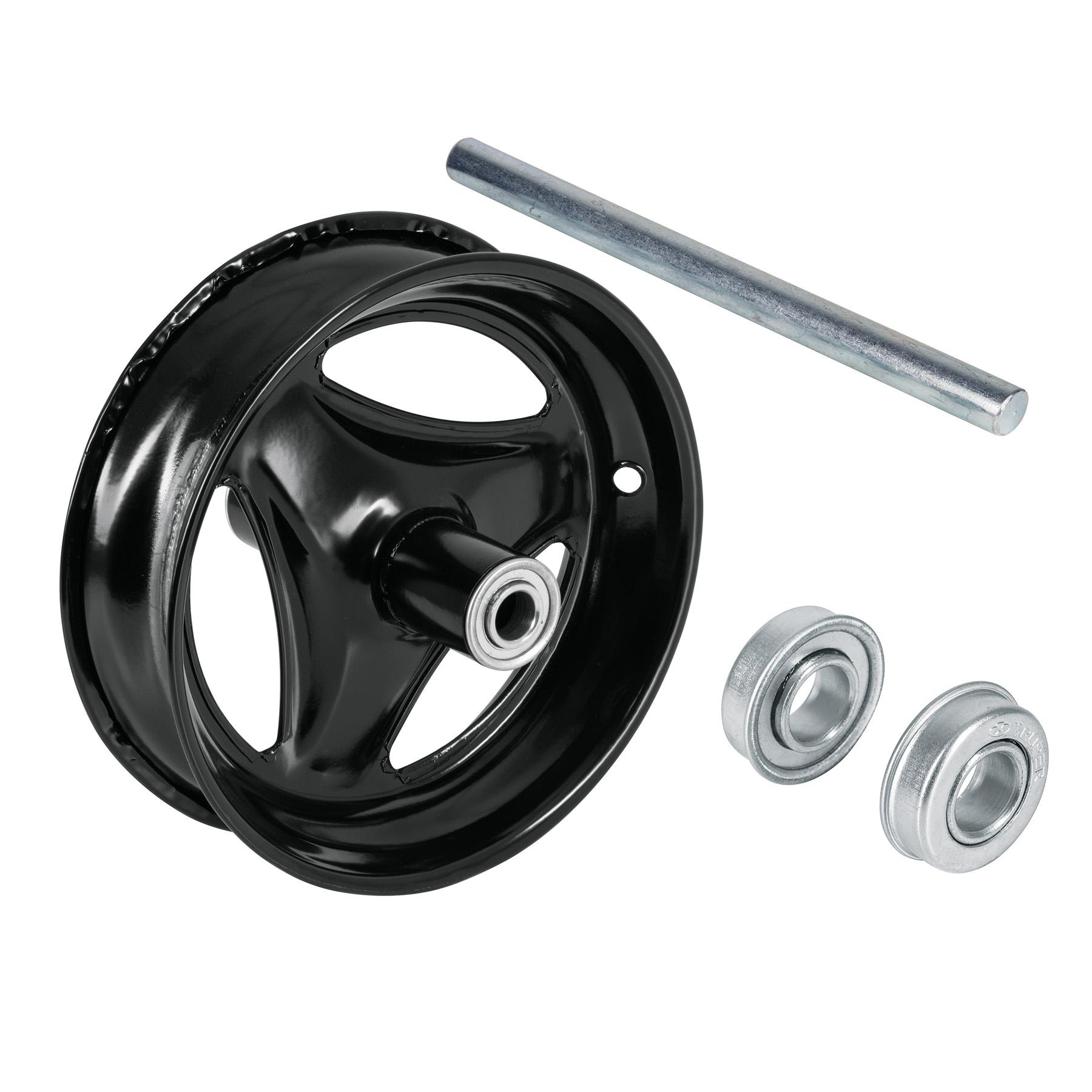 JUEGO DE RIN, EJE Y BALEROS PARA CARRETILLAS TRUPER Y PRETUL