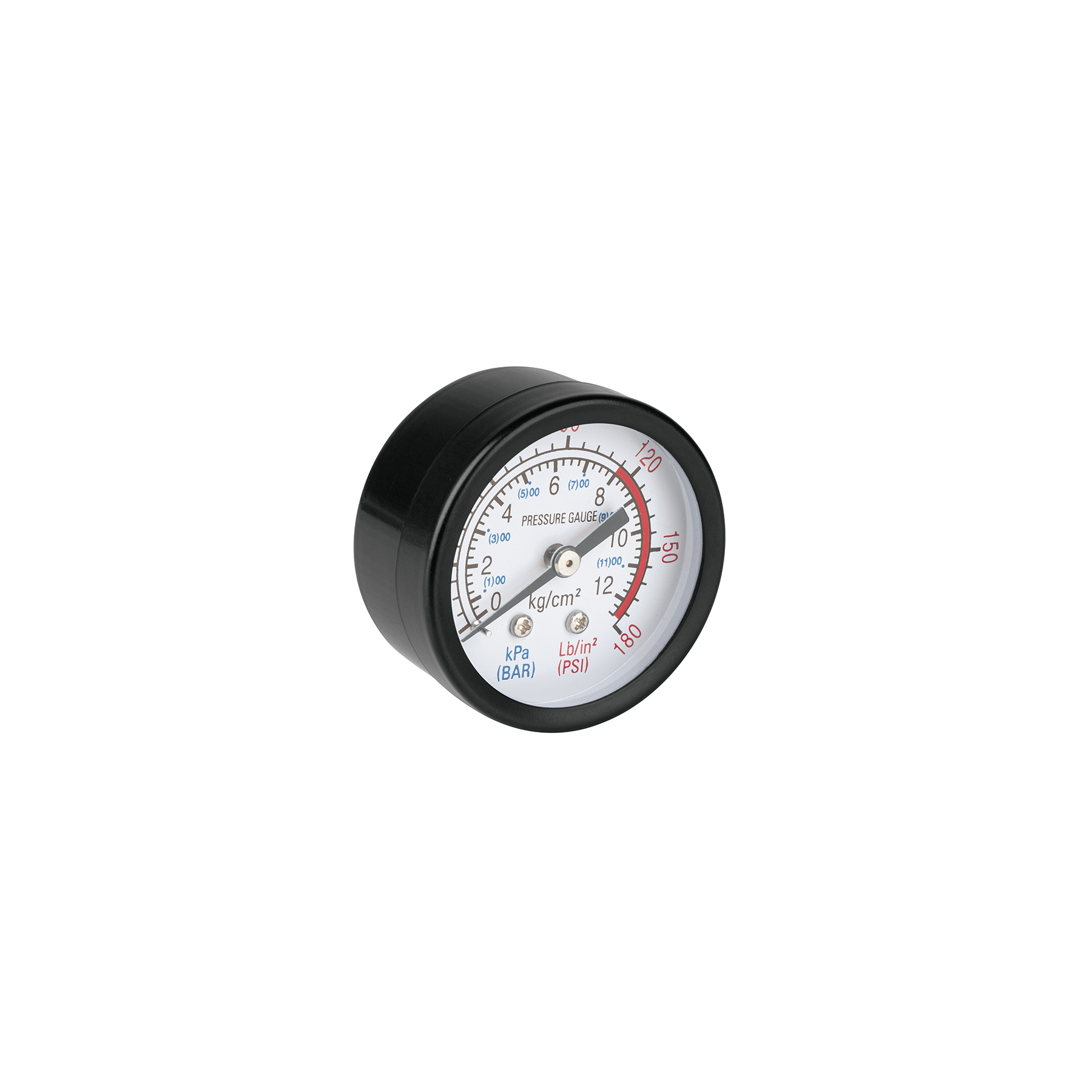 MANÓMETRO PARA COMPRESORES COMP-10L (ALUMINIO, ACERO, VIDRIO)