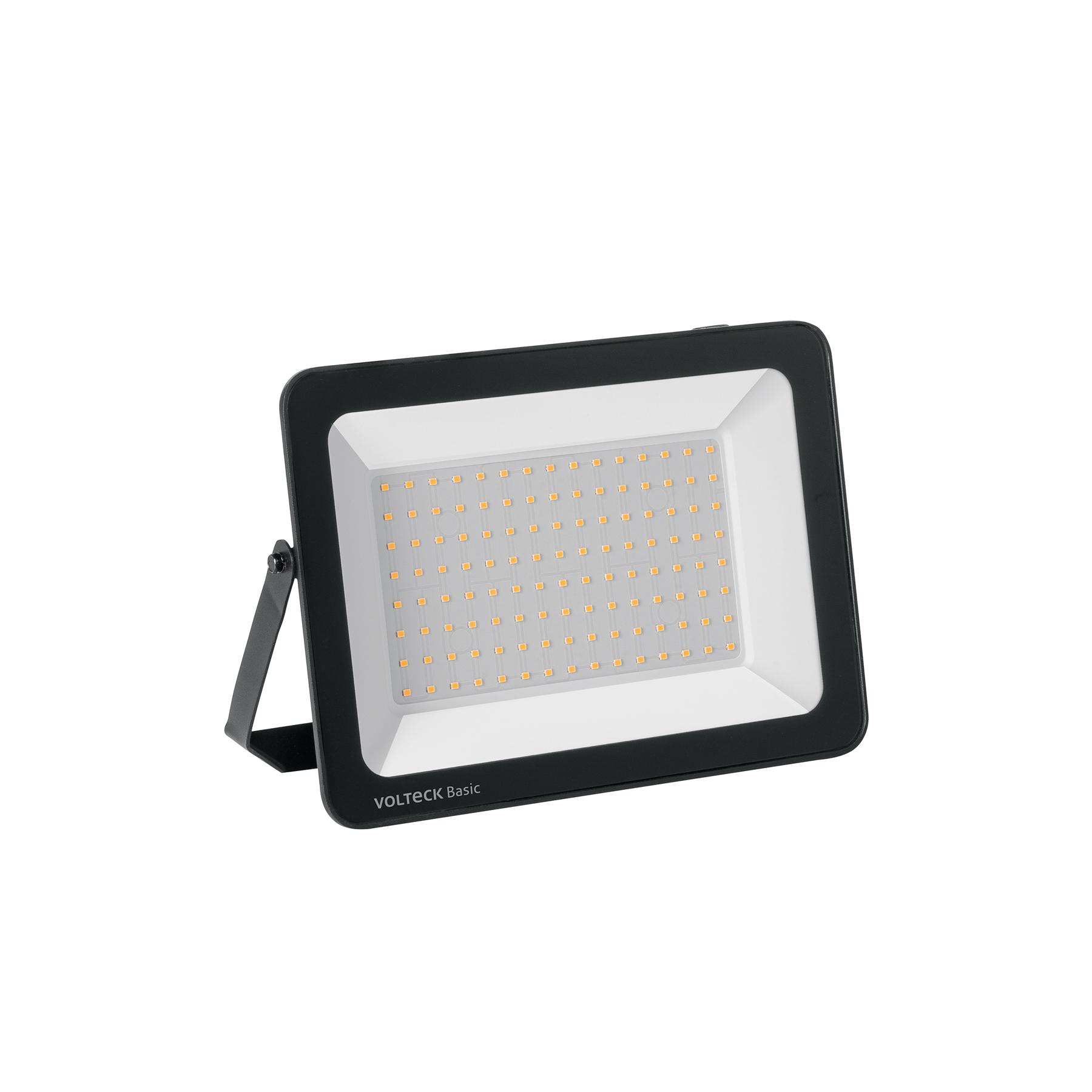 REFLECTOR ULTRA DELGADO LED 100 W LUZ CÁLIDA, VOLTECK BASIC