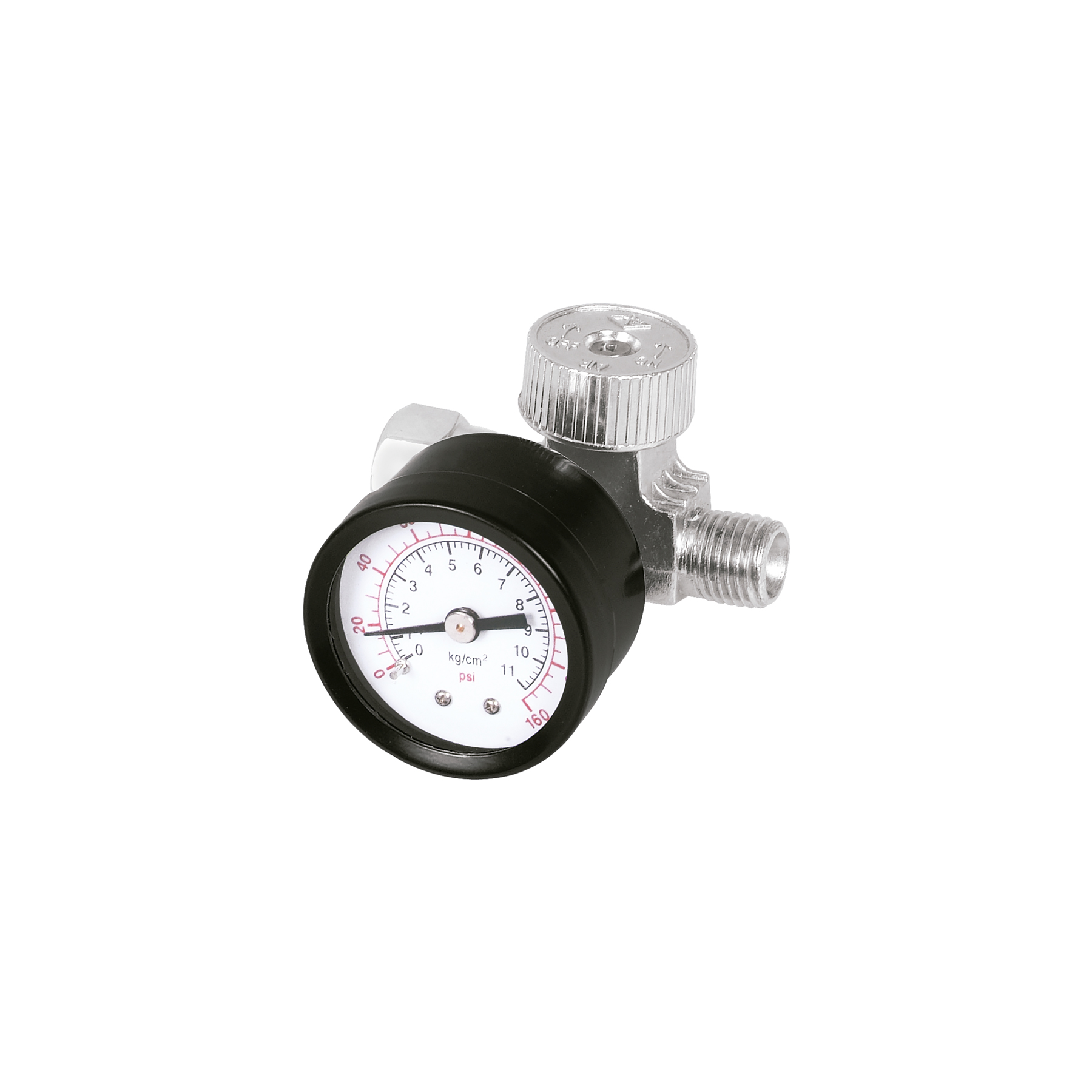 REGULADOR DE AIRE CON MANÓMETRO, CUERDA 1/4 NPT, TRUPER