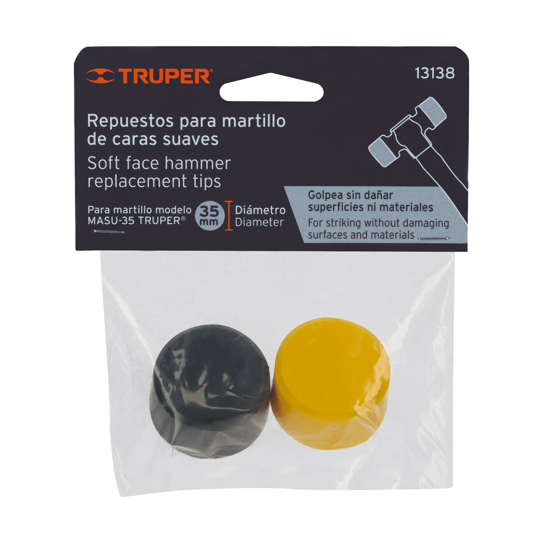 CARAS DE REPUESTO PARA MASU-35, TRUPER