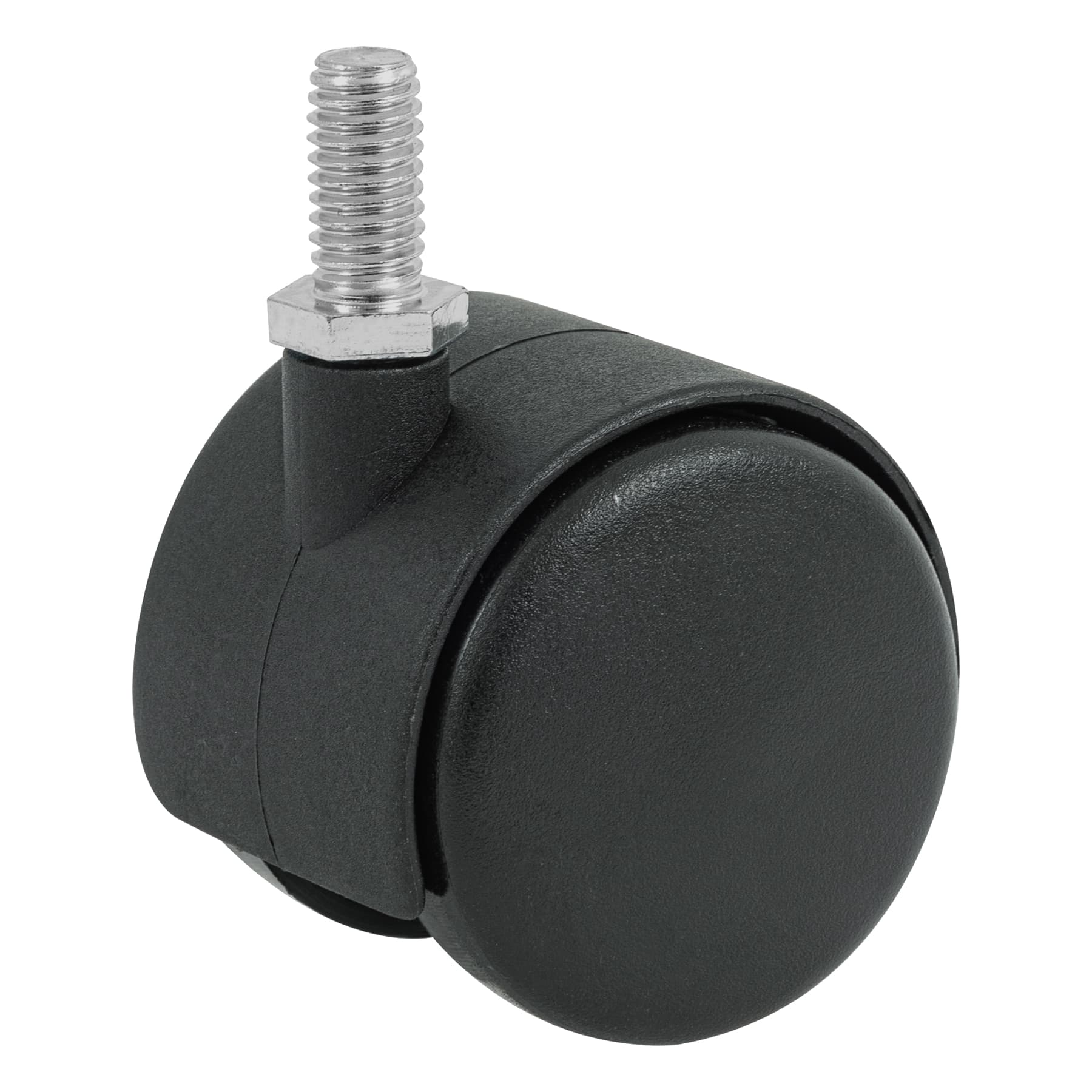 RODAJA TIPO YOYO DE 50 MM CON ESPIGA ROSCADA, FIERO