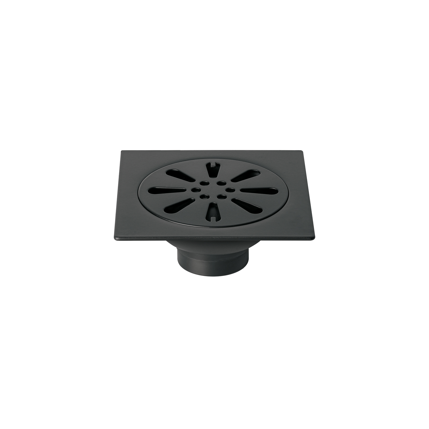 "RESUMIDERO CUADRADO 4""X 4"", ACERO INOXIDABLE"