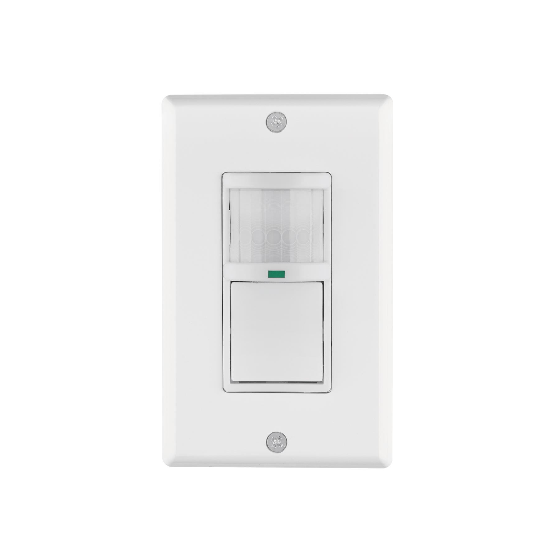 SENSOR DE MOVIMIENTO CON INTERRUPTOR DE PARED, VOLTECK