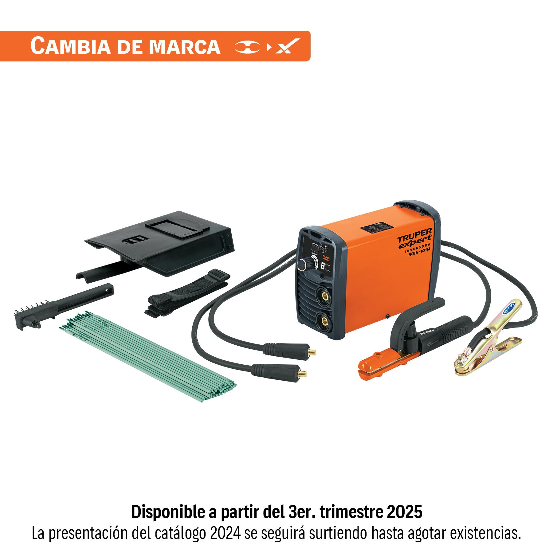 MINI SOLDADORA INVERSORA 100 A, 127 V, TRUPER