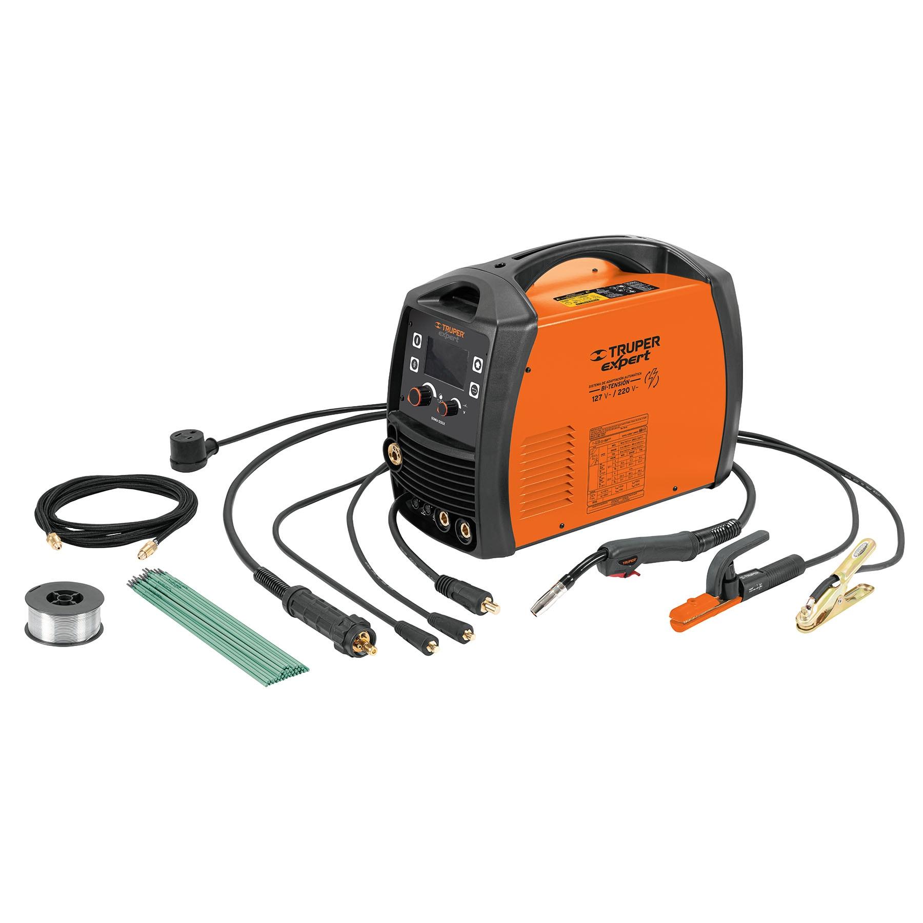 SOLDADORA MULTIPROCESO DE 200 A, TRUPER EXPERT