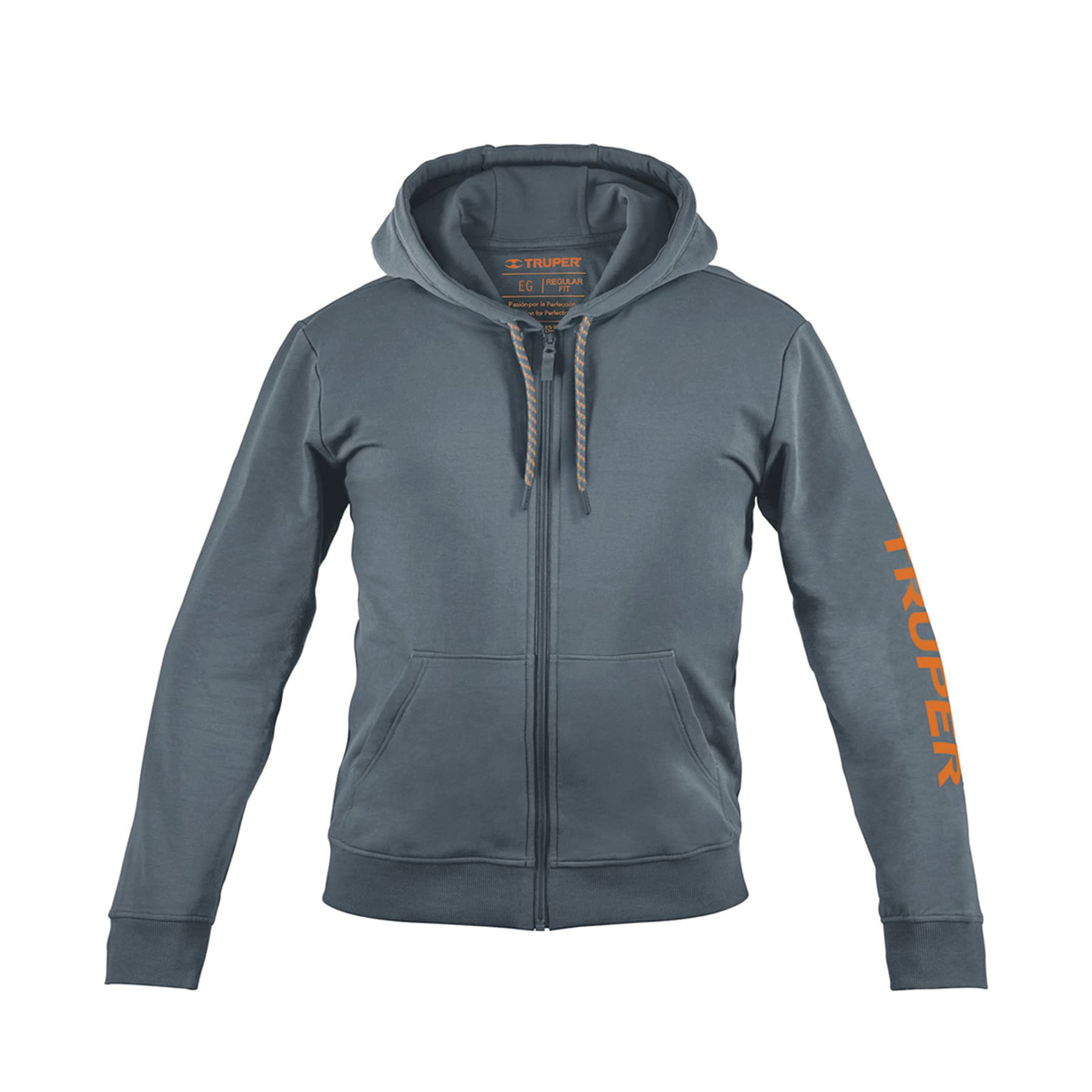 SUDADERA GRIS PARA CABALLERO, TALLA EG, TRUPER