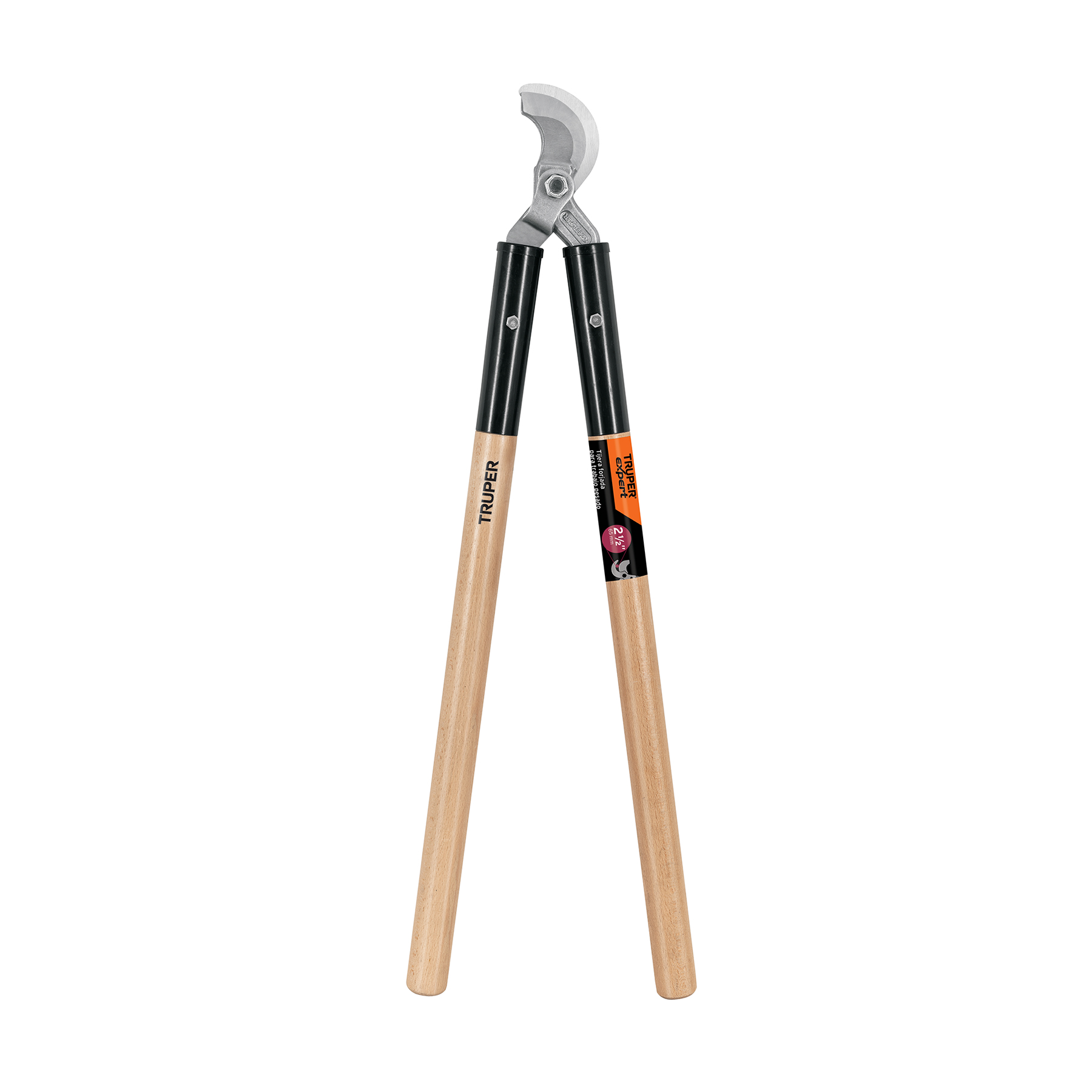 TIJERA PARA RAMAS 80 CM USO RUDO MANGOS DE MADERA, EXPERT