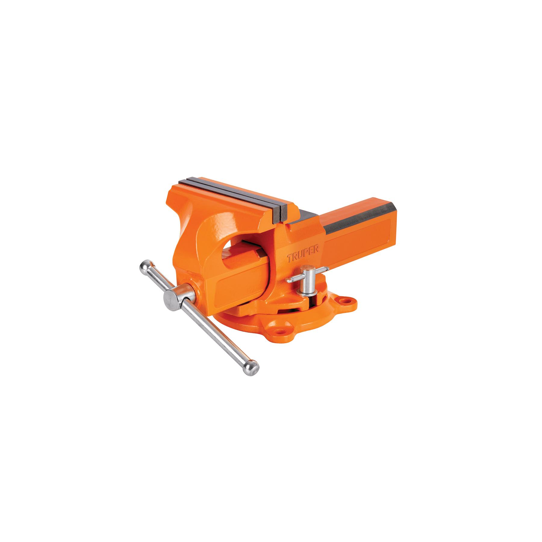 TORNILLO DE BANCO 6' TIPO EUROPEO DE HIERRO NODULAR, TRUPER