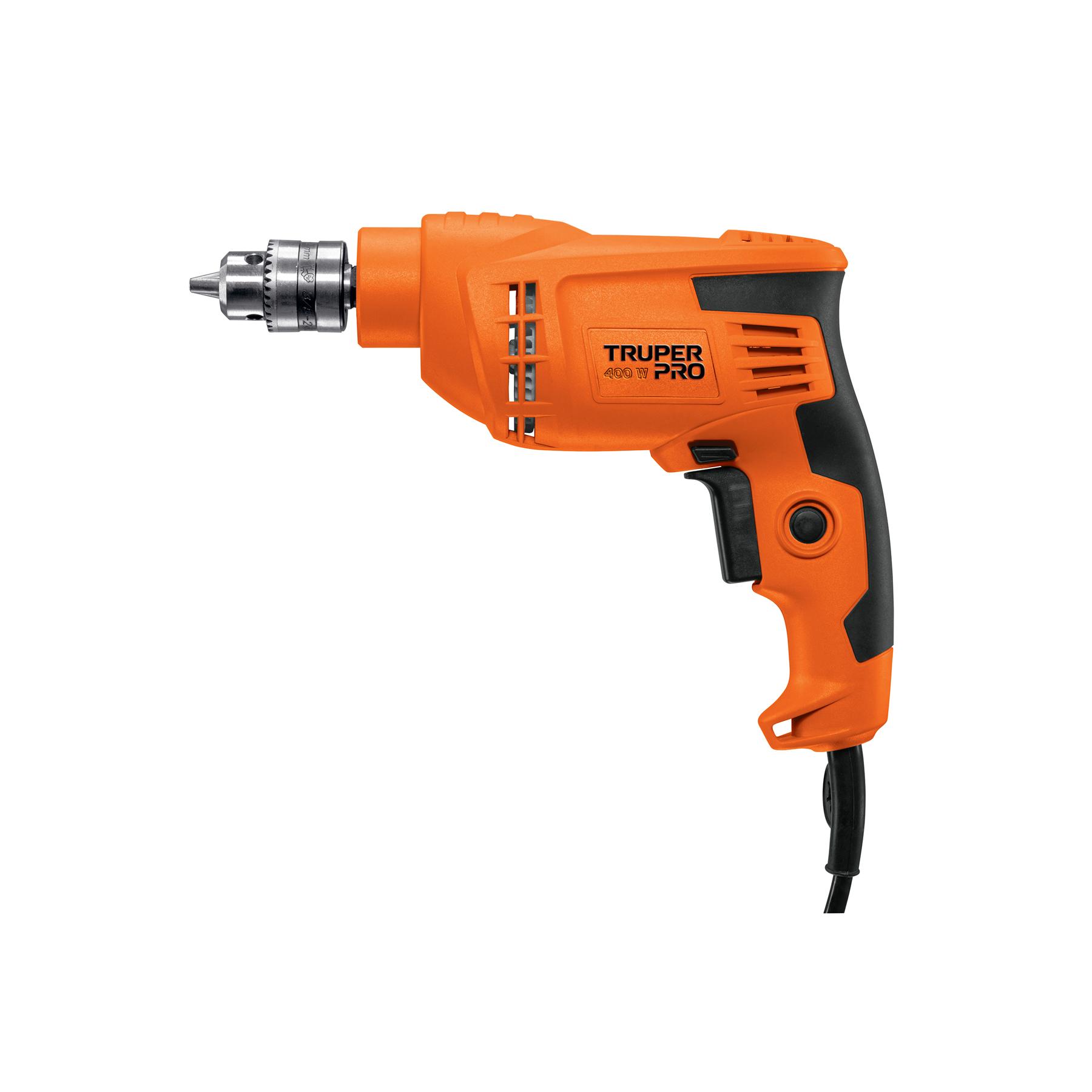 TALADRO 3/8' 400 W, PROFESIONAL, TRUPER