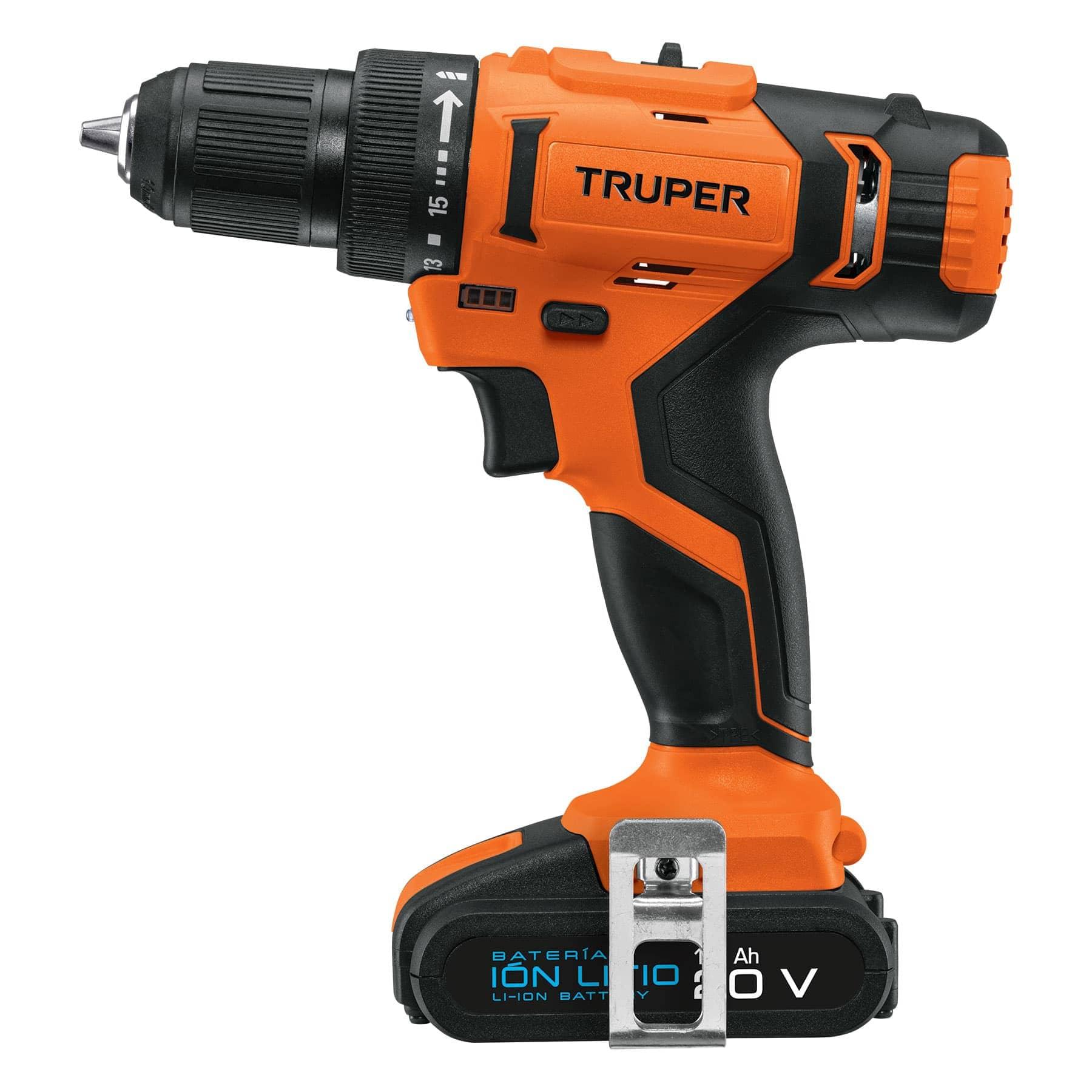 TALADRO INALÁMBRICO 1/2', 20 V, TRUPER