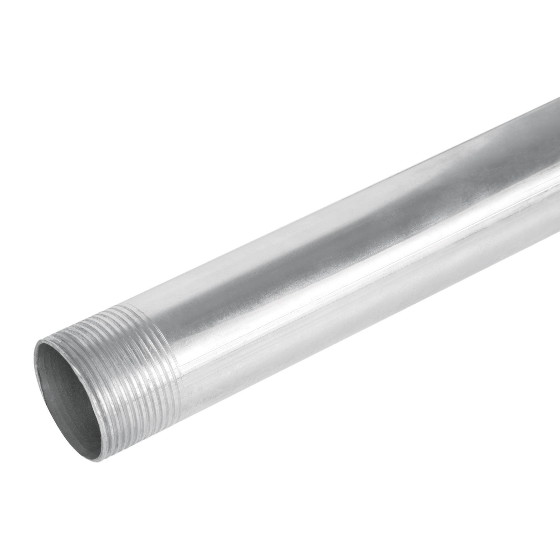 "TUBO CONDUIT DE ACERO SIN ALEAR, GALVANIZADO PARA MUFA, 1-1/4"", 1.5 M"