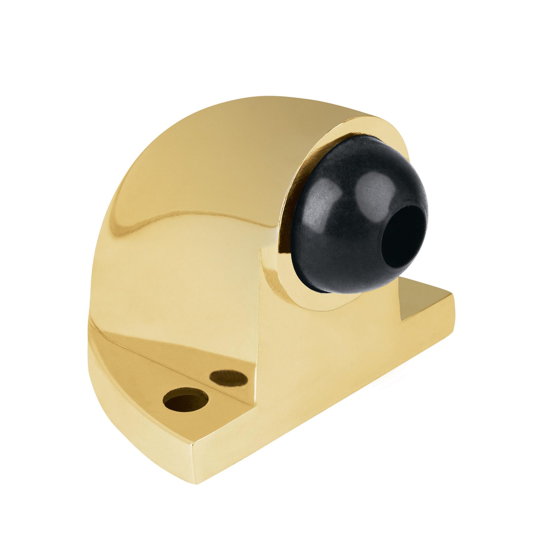 TOPE PARA PUERTA TIPO CODO, ACABADO LATÓN, HERMEX