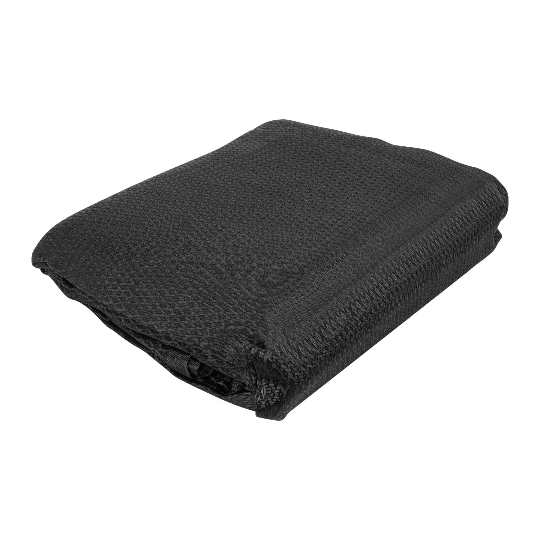 TOLDO NEGRO DE 5 M DE POLIETILENO 80% SOMBRA, ANCHO 3.60 M
