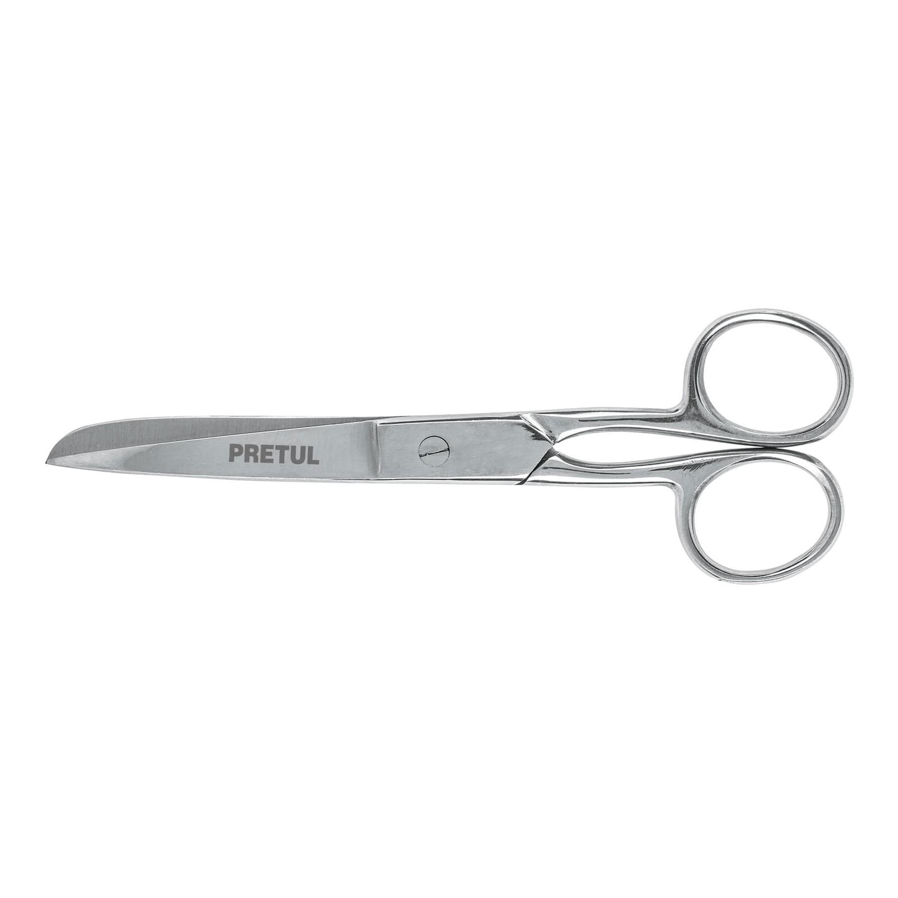 TIJERA 6' DE ACERO INOXIDABLE PARA COSTURA, PRETUL