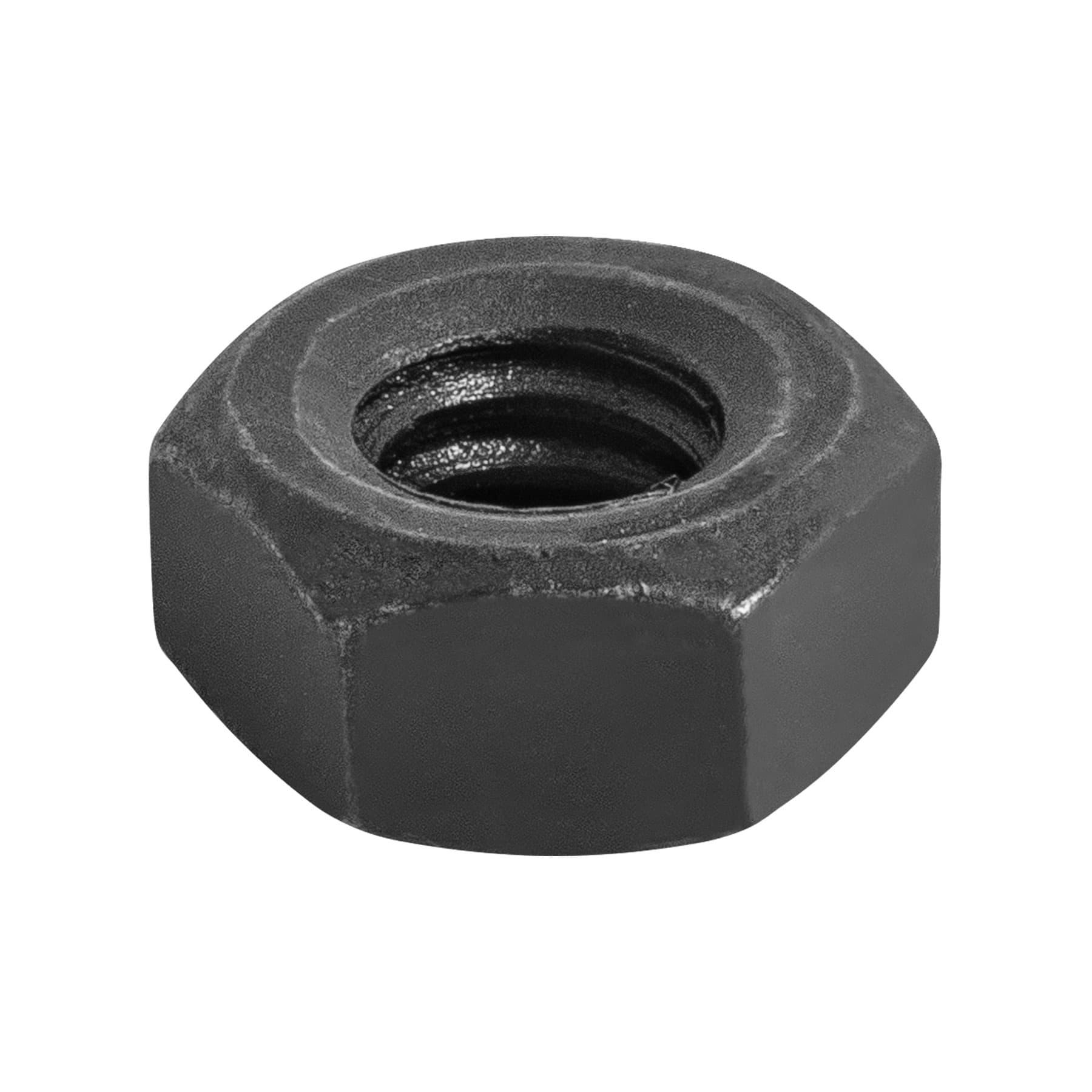 BOLSA CON 250 TUERCAS 1/4' HEXAGONALES PAVONADAS, GRADO 5