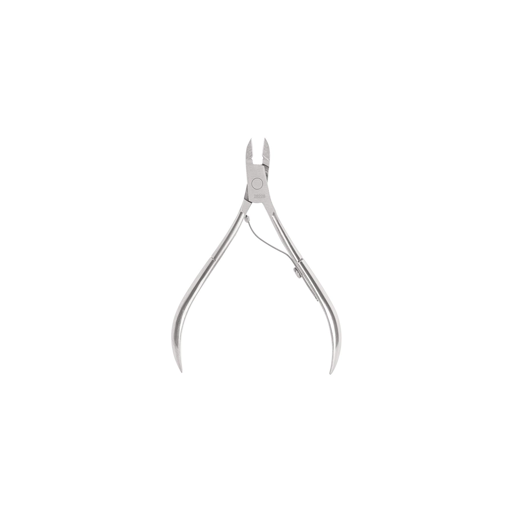 "ALICATE PARA MANICURE 3-3/4"", CABEZA RECTA DE ACERO INOXIDABLE"