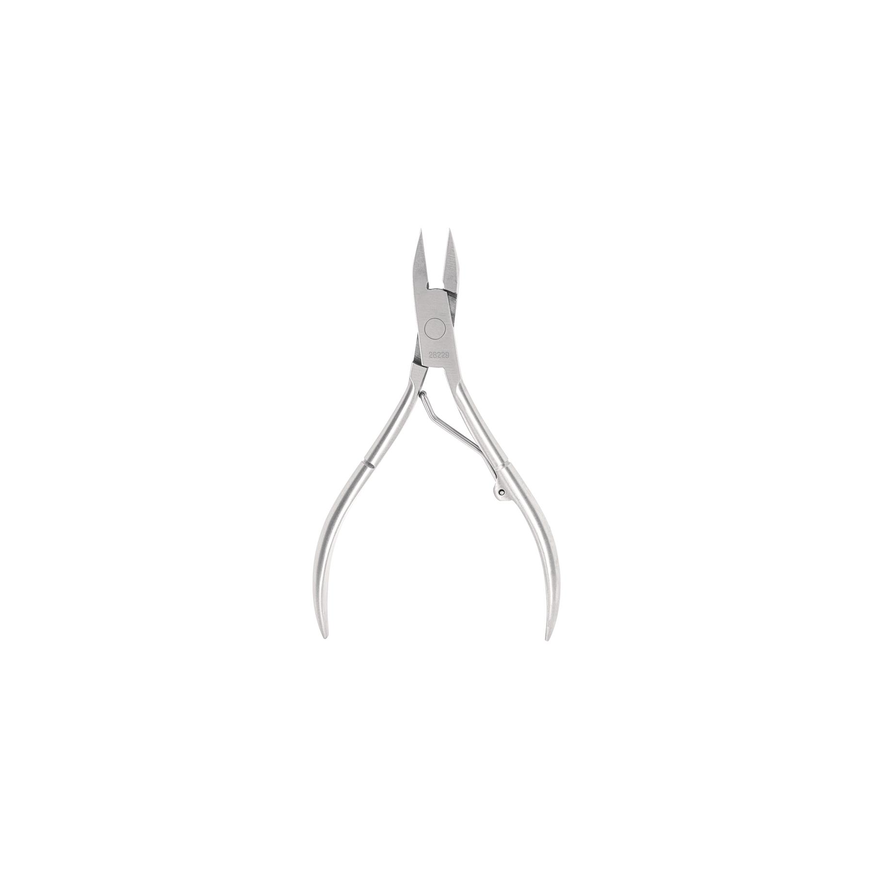 "ALICATE PARA PEDICURE 5"", CABEZA PLANA DE ACERO INOXIDABLE"