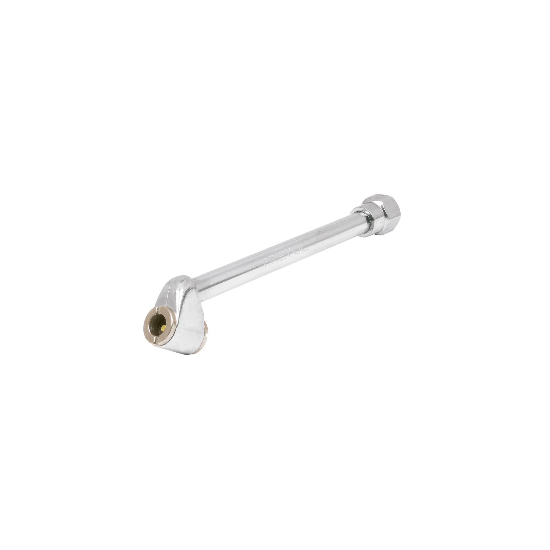 INFLADOR DE CABEZA DOBLE, CUERDA 1/4 NPT, PRETUL