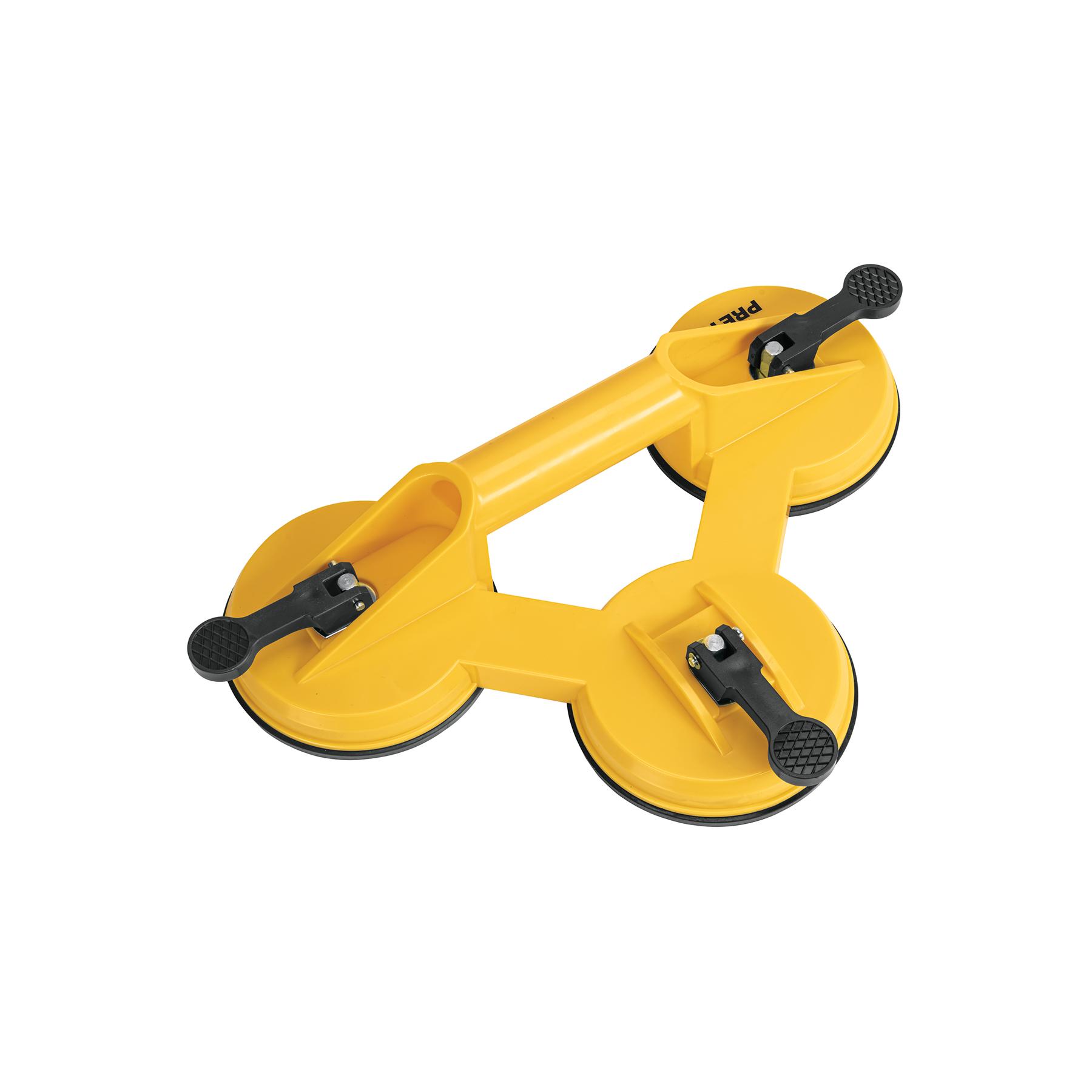 VENTOSA DE PLÁSTICO PARA VIDRIO, 3 COPAS DE SUCCIÓN, PRETUL