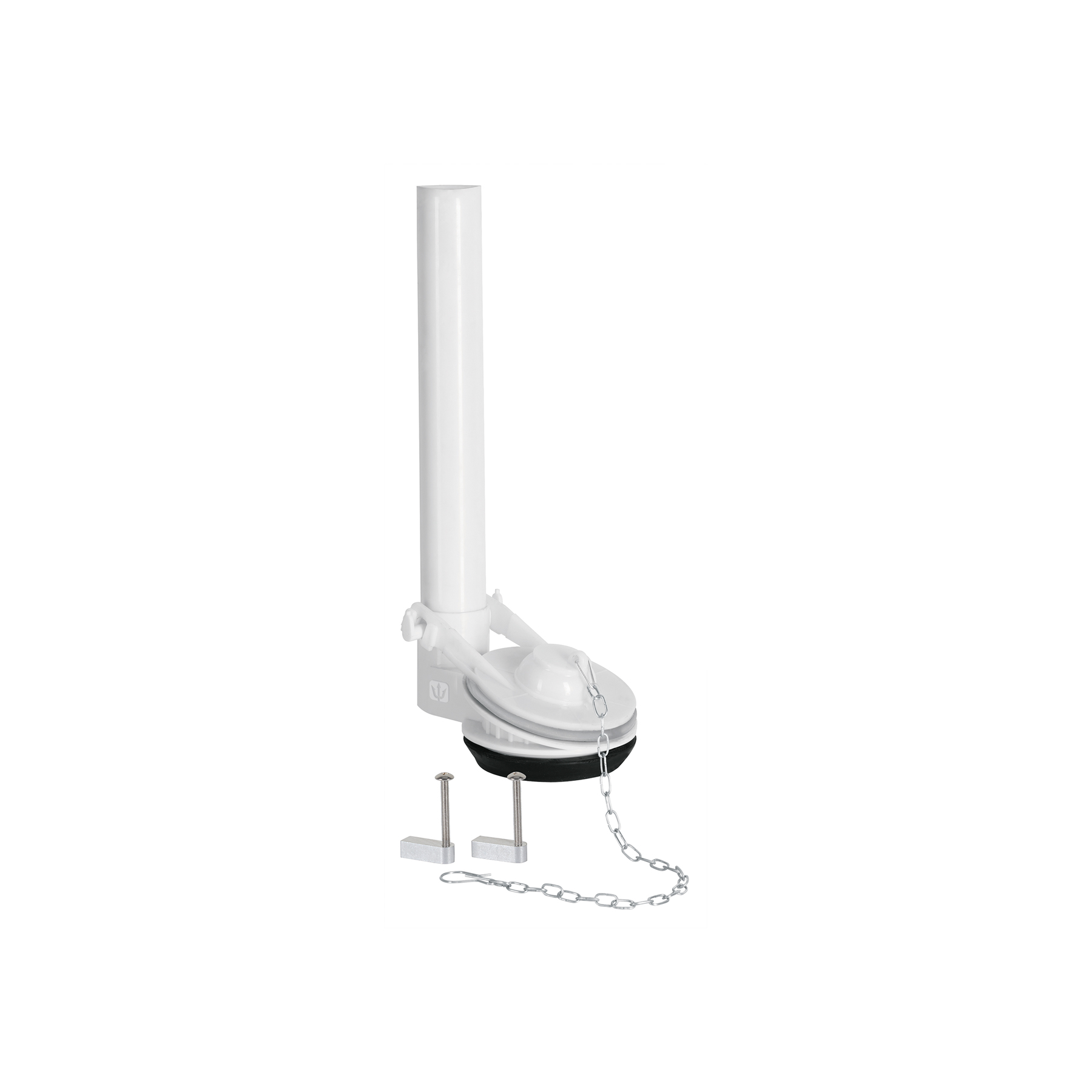 VÁLVULA DE DESCARGA 2' PARA WC DE 1 PZA, CADENA INOX, FOSET
