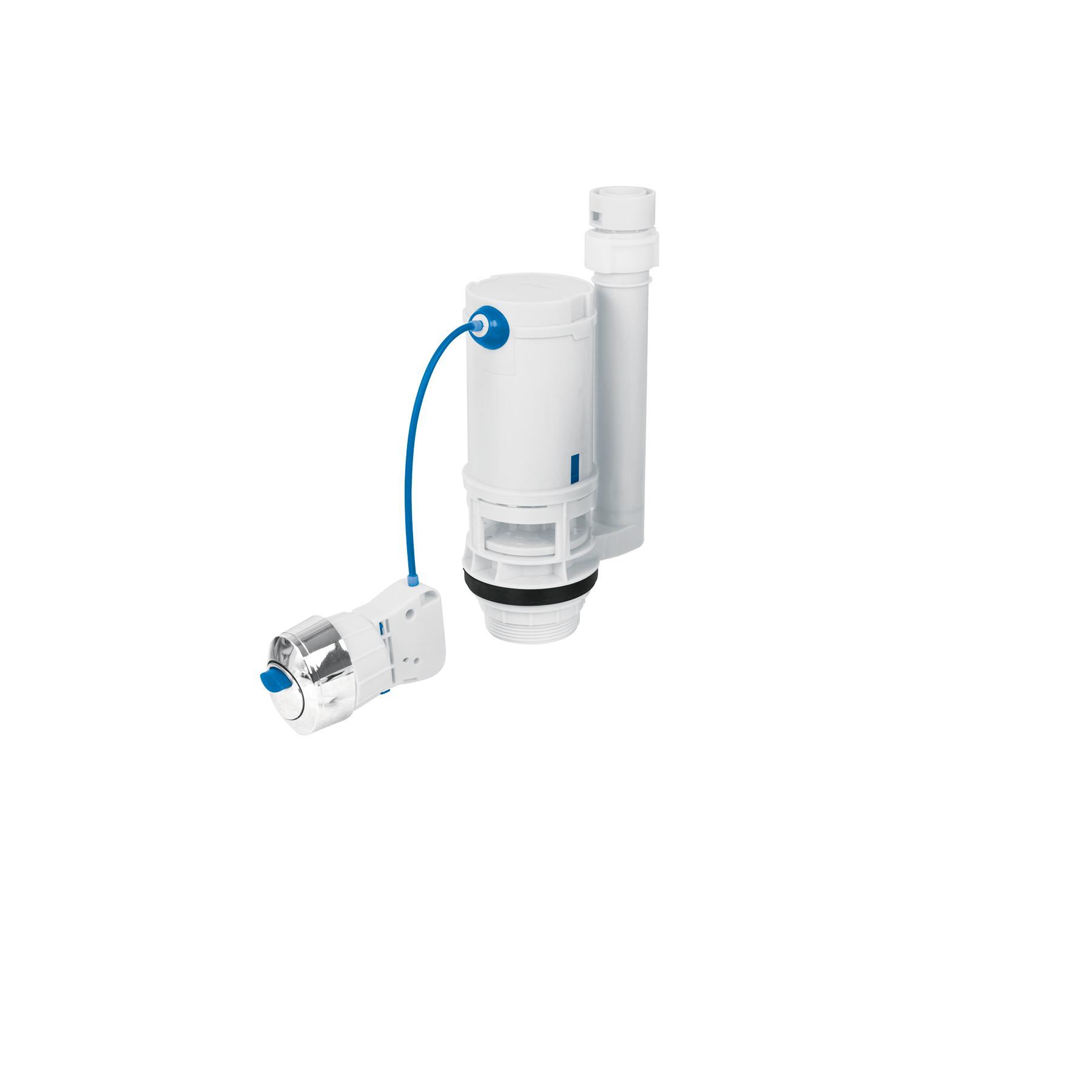 VÁLVULA DE DESCARGA SISTEMA DUAL PARA TANQUE BAJO, FOSET